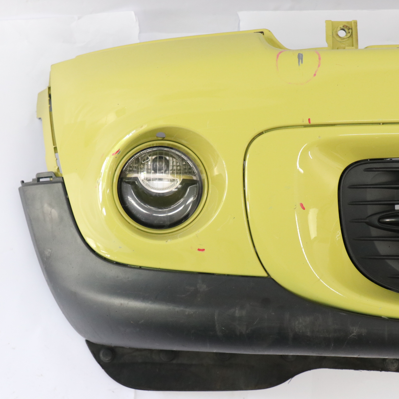 Front Bumper Mini R55 R56 LCI Complete Trim Panel Interchange Yellow - A95