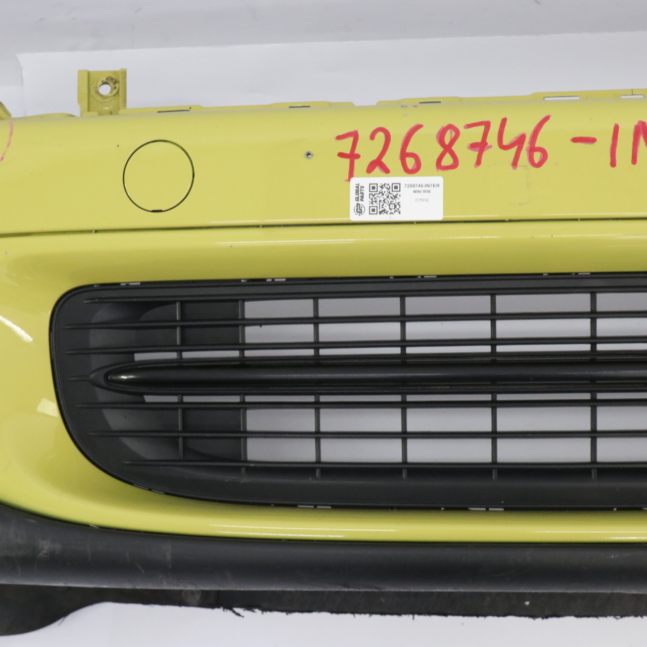 Front Bumper Mini R55 R56 LCI Complete Trim Panel Interchange Yellow - A95