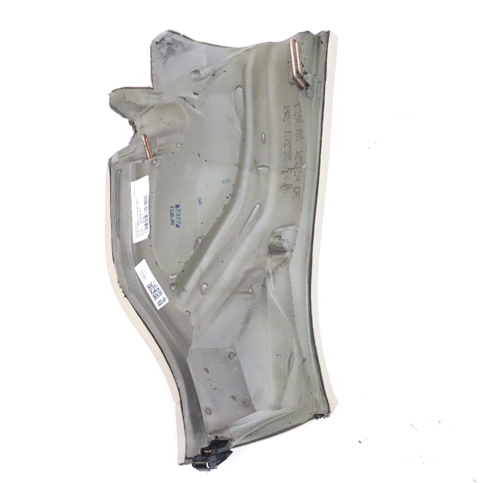 Sitz Seitenverkleidung BMW F34 GT Hinten Links Verkleidungsplatte Leder Oyster