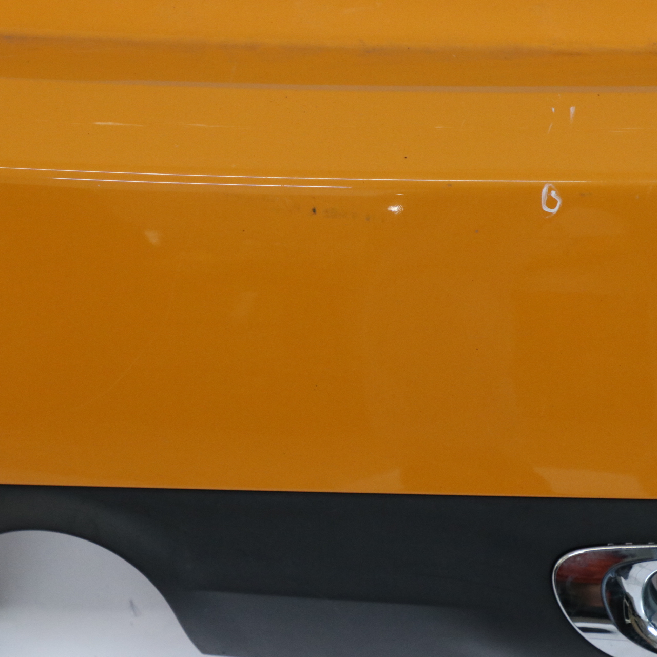 Mini F56 F57 Stoßstange hinten Verkleidung Volcanic Orange Metallic B70