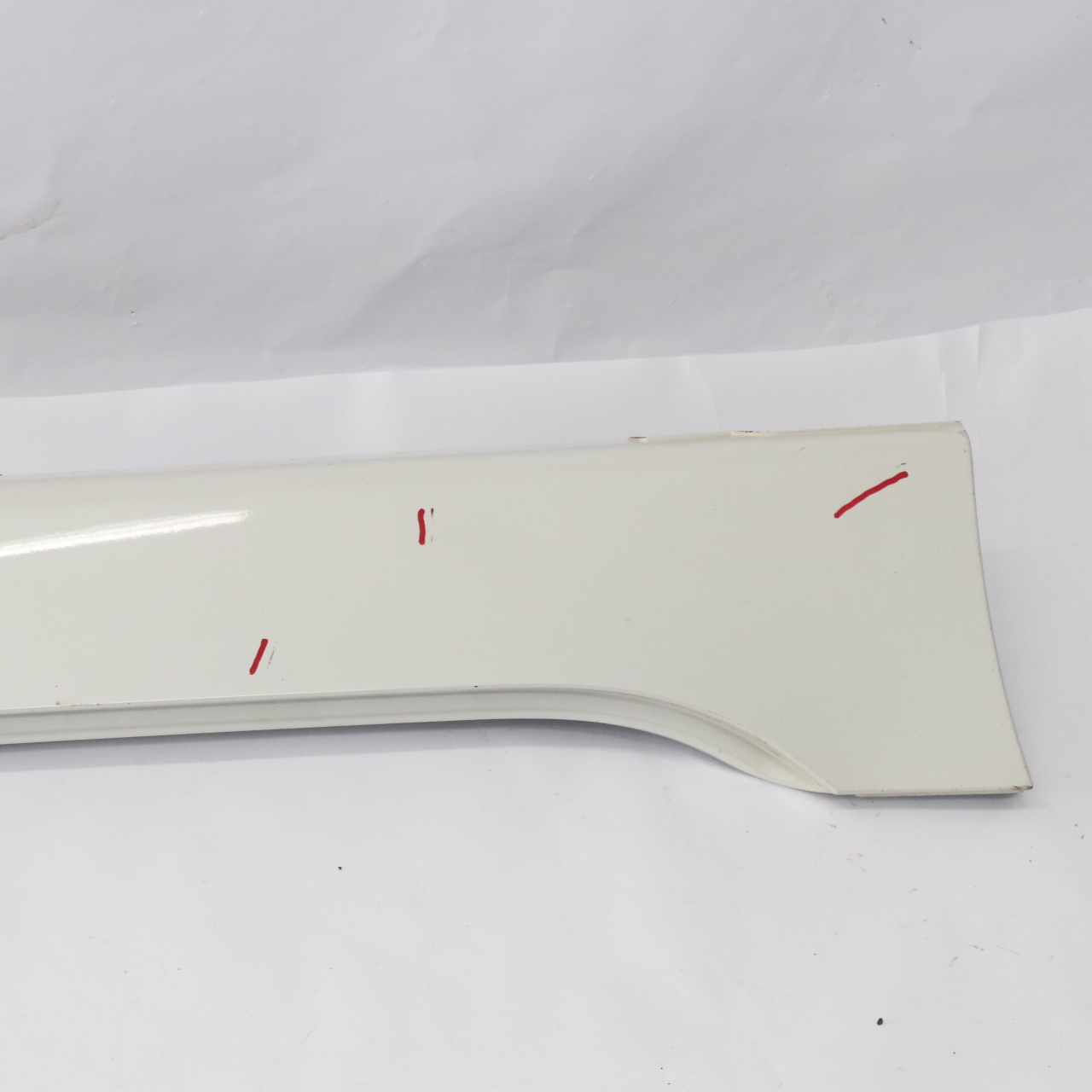 Side Skirt BMW F46 Sill Strip Covering Right O/S Mineralweiss White - A96