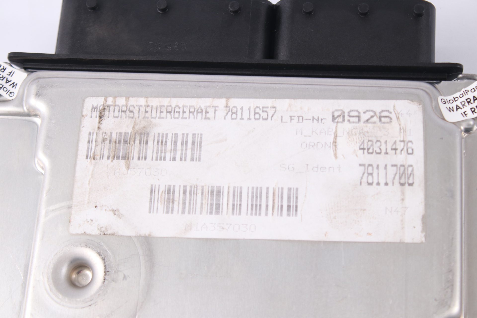 BMW E90 E91 320d N47 Motorsteuergerät Modul ECU Kit DDE 7811700 CAS3 Schlüssel