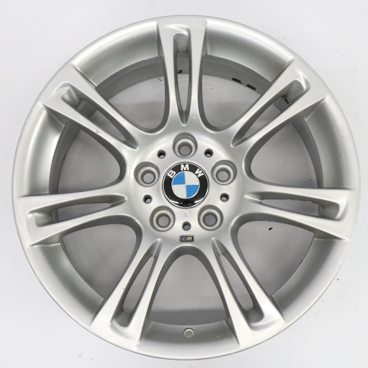 BMW 5 6 F10 F11 F12 Silber Felge Alufelge Rad M Doppelspeiche 350 8J 18" ET:30