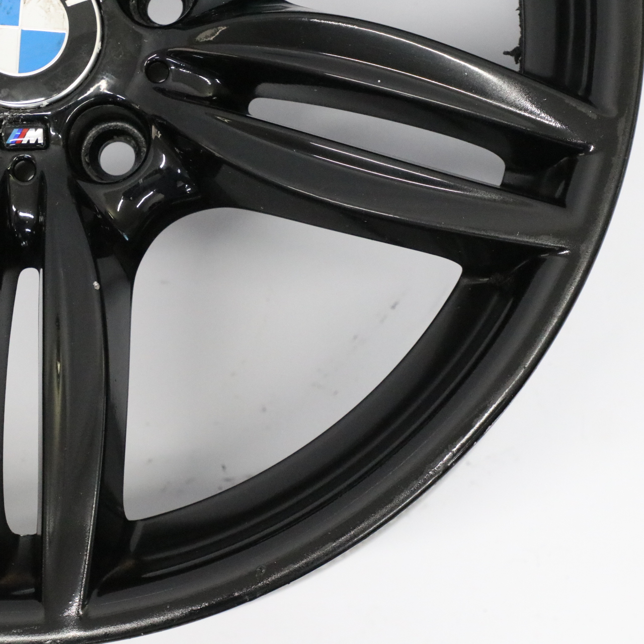 BMW F10 F12 Schwarzes Hinterrad Leicht metall felge 9J 19" ET:44 7842653