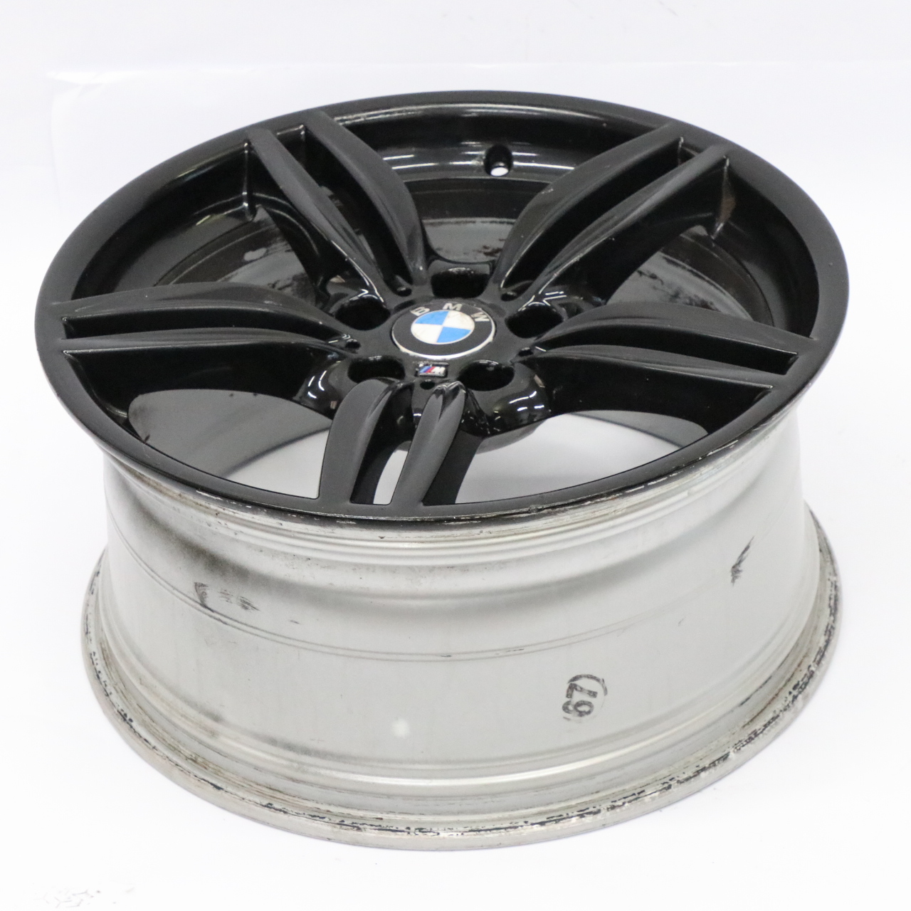 BMW F10 F12 Schwarzes Hinterrad Leicht metall felge 9J 19" ET:44 7842653