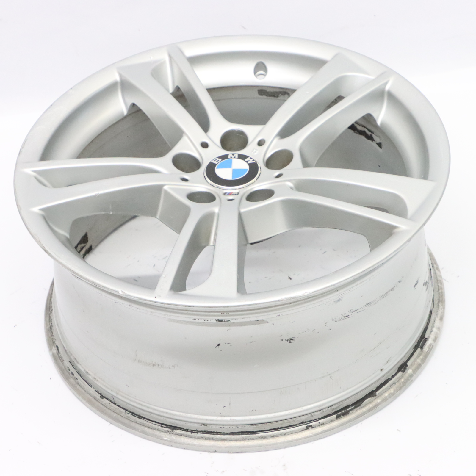 BMW X3 F25 Front Silber Felge Leichtmetall 19" M Doppelspeiche 369 8,5J 7844250