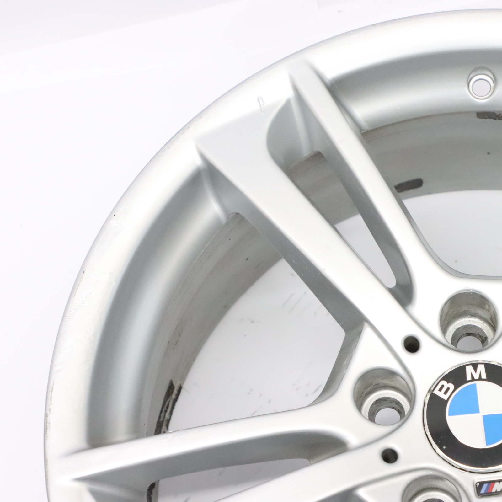 BMW X3 F25 Front Silber Felge Leichtmetall 19" M Doppelspeiche 369 8,5J 7844250