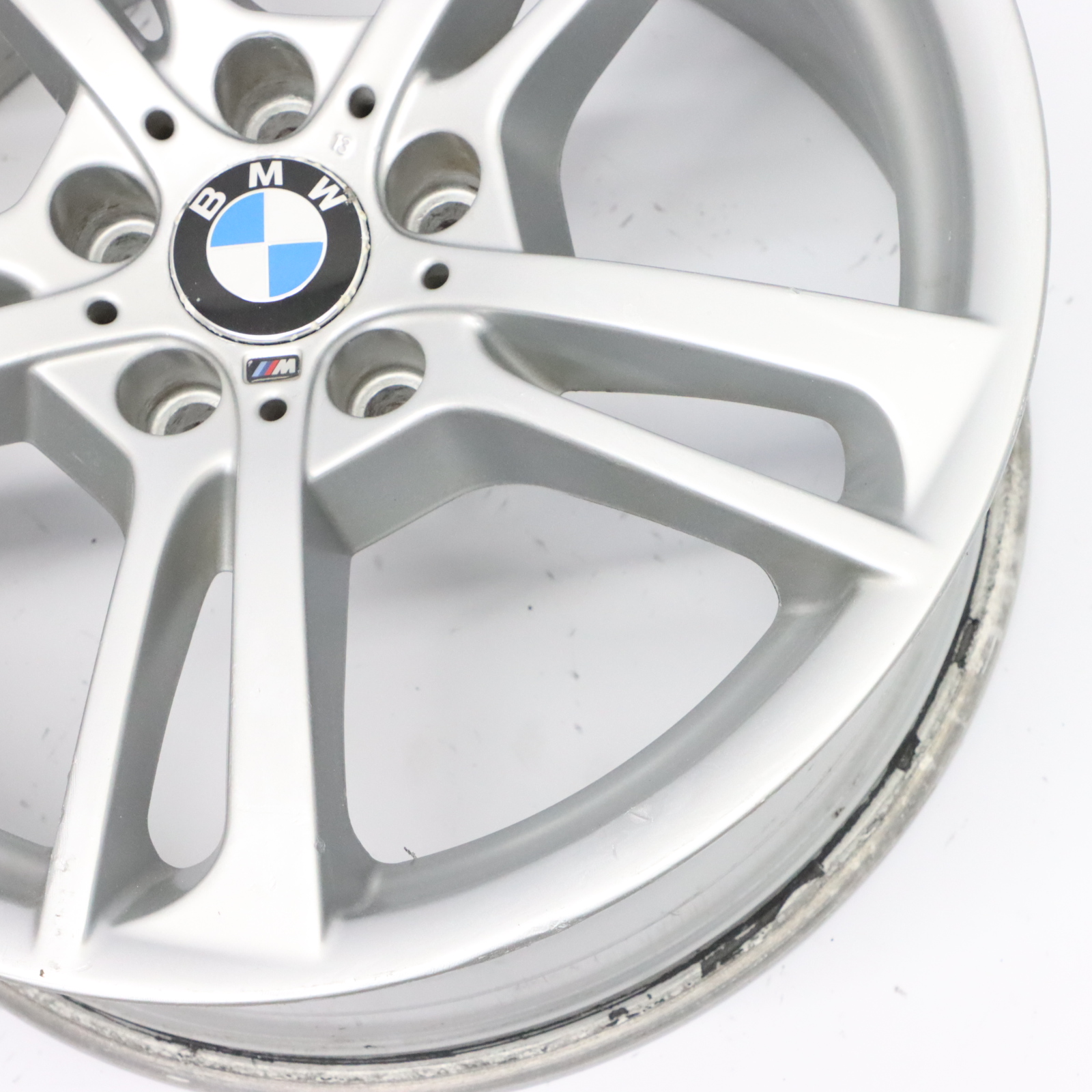 BMW X3 F25 Front Silber Felge Leichtmetall 19" M Doppelspeiche 369 8,5J 7844250