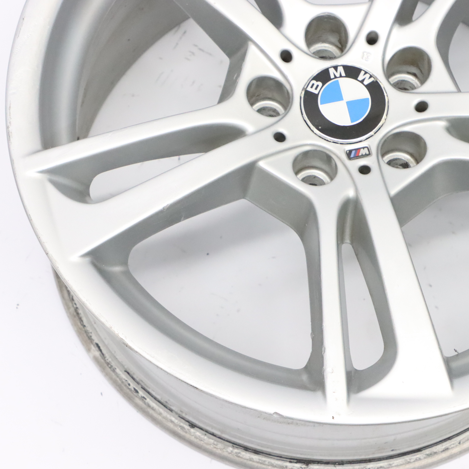 BMW X3 F25 Front Silber Felge Leichtmetall 19" M Doppelspeiche 369 8,5J 7844250