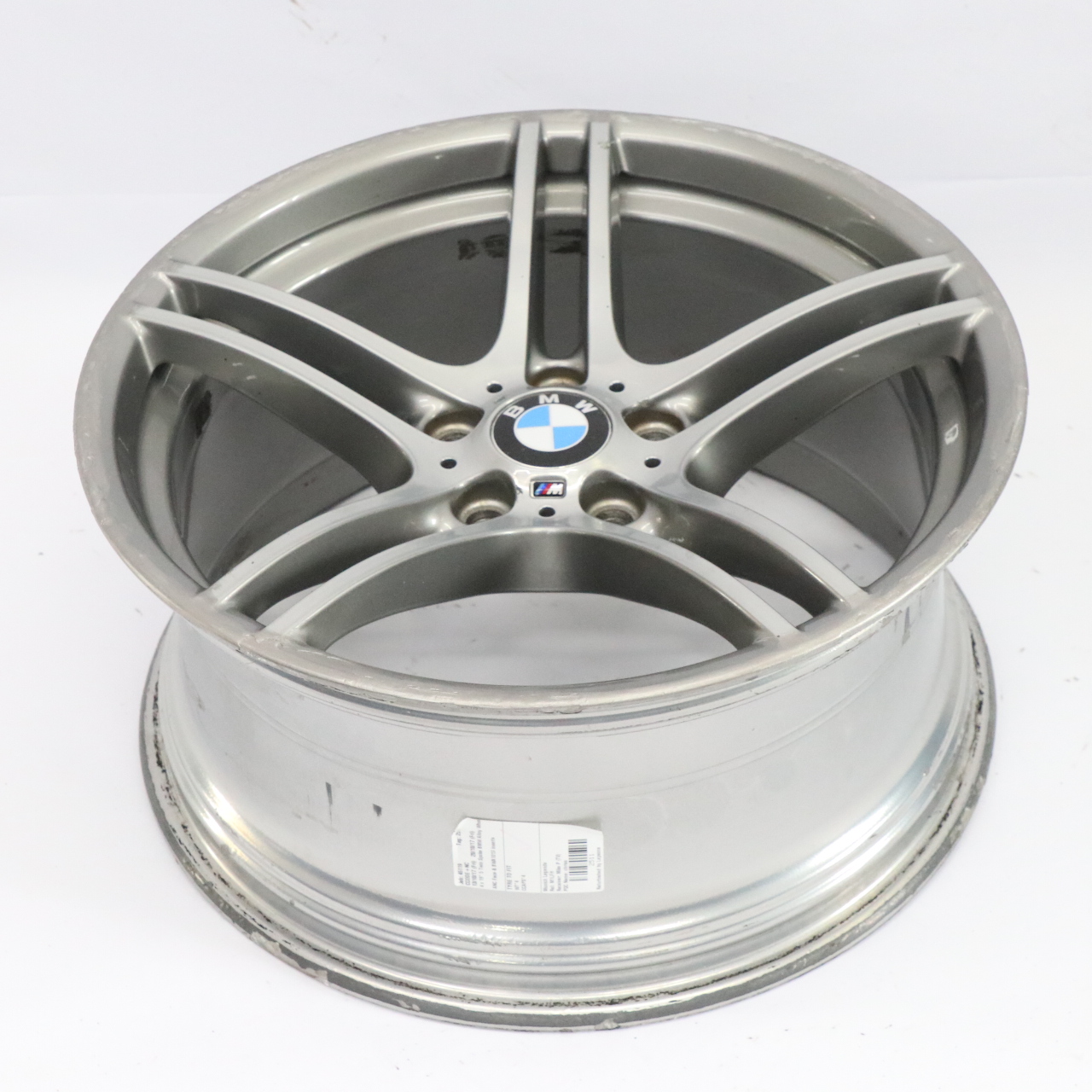 BMW E90 E91 E92 Arrière Roues alliage Jante 19" 9J ET:39 M Double Spoke 7844344