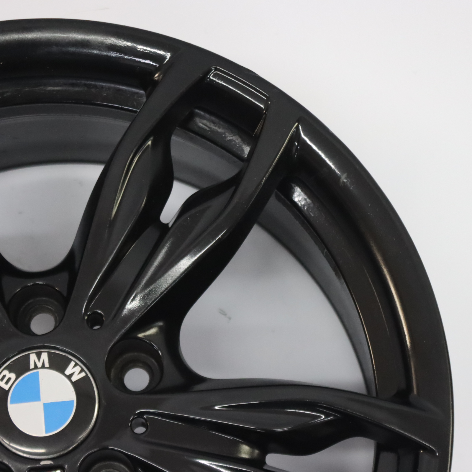 BMW F20 F21 F22 F23 Black Wheel Alloy Rim 18" M Double Spoke 436 ET:45 7,5J