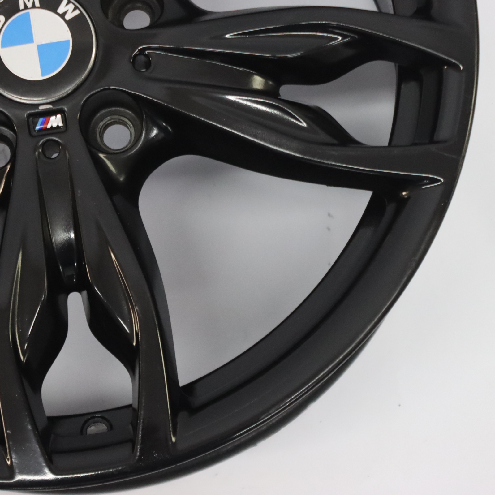 BMW F20 F21 F22 F23 Black Wheel Alloy Rim 18" M Double Spoke 436 ET:45 7,5J