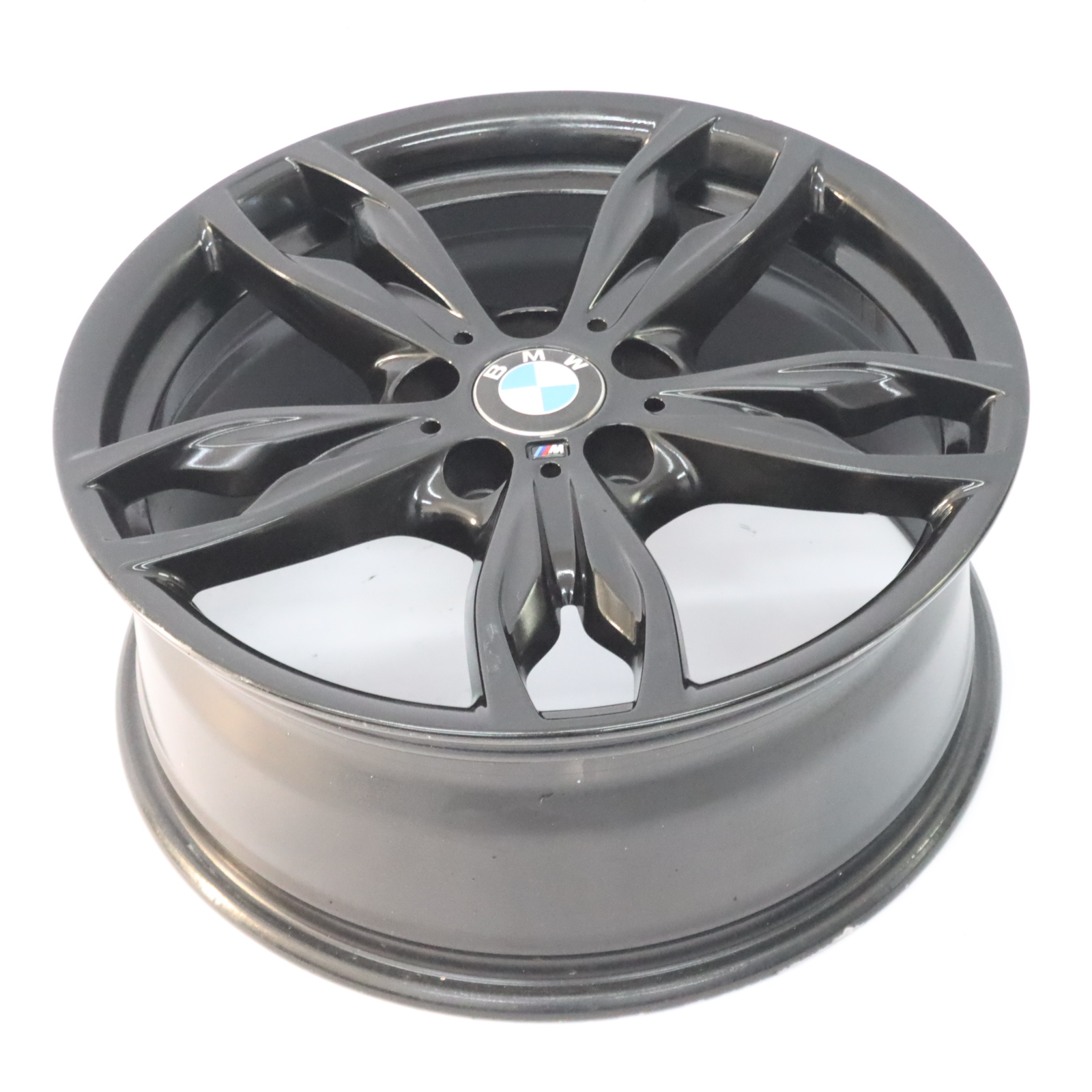 BMW F20 F21 F22 F23 Black Wheel Alloy Rim 18" M Double Spoke 436 ET:45 7,5J