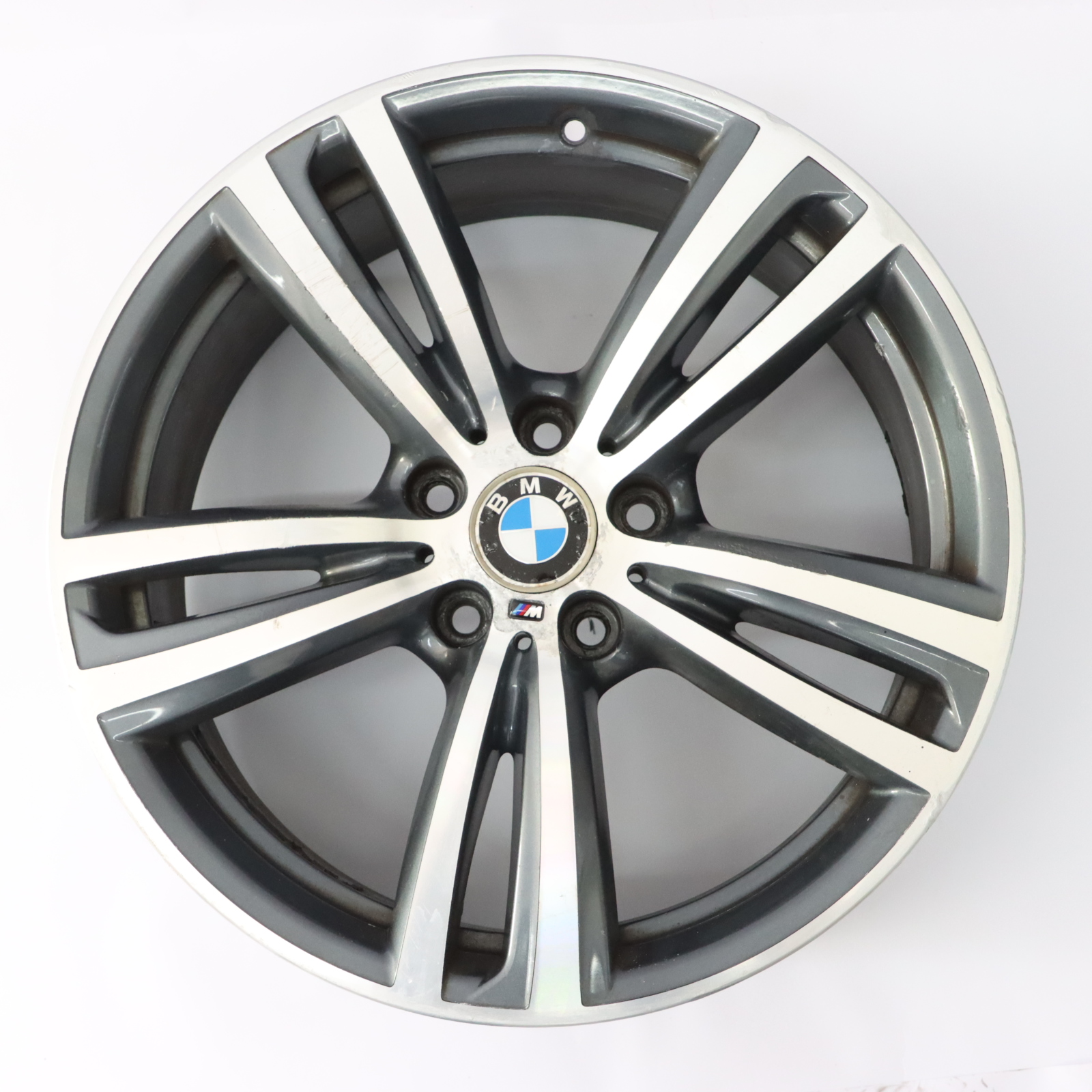 BMW F30 F32 Ferricgrey Alloy Wheel Rim 19" M Double Spoke 442 8J ET:36 7846780