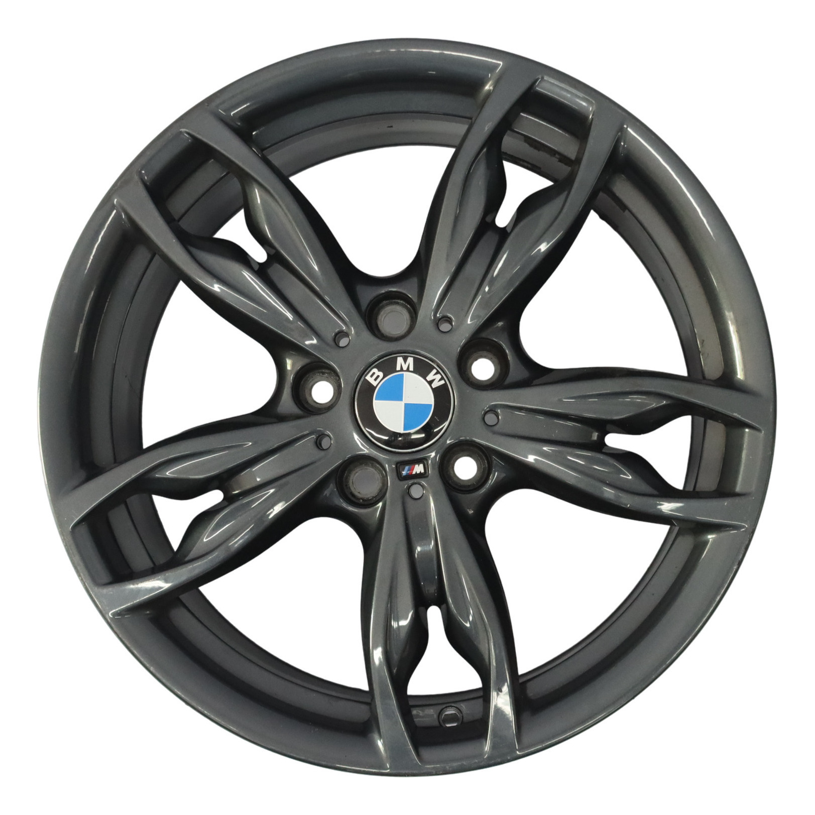 BMW F20 F21 Grey Wheel Alloy Rim M Double Spoke 436 18" 7,5J ET:45 7847413