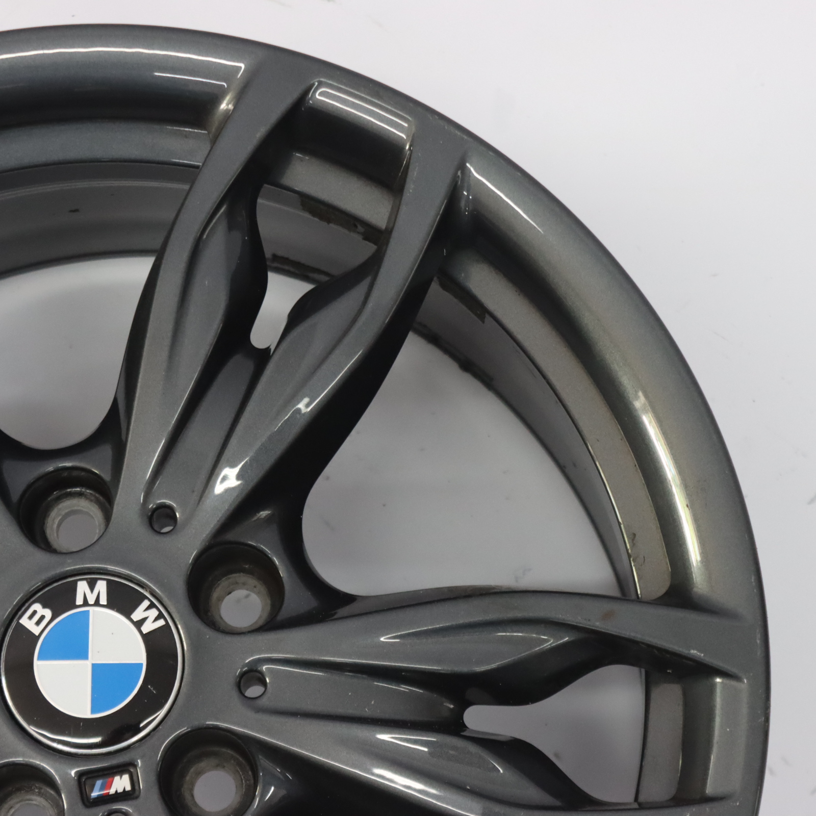 BMW F20 F21 Grey Wheel Alloy Rim M Double Spoke 436 18" 7,5J ET:45 7847413