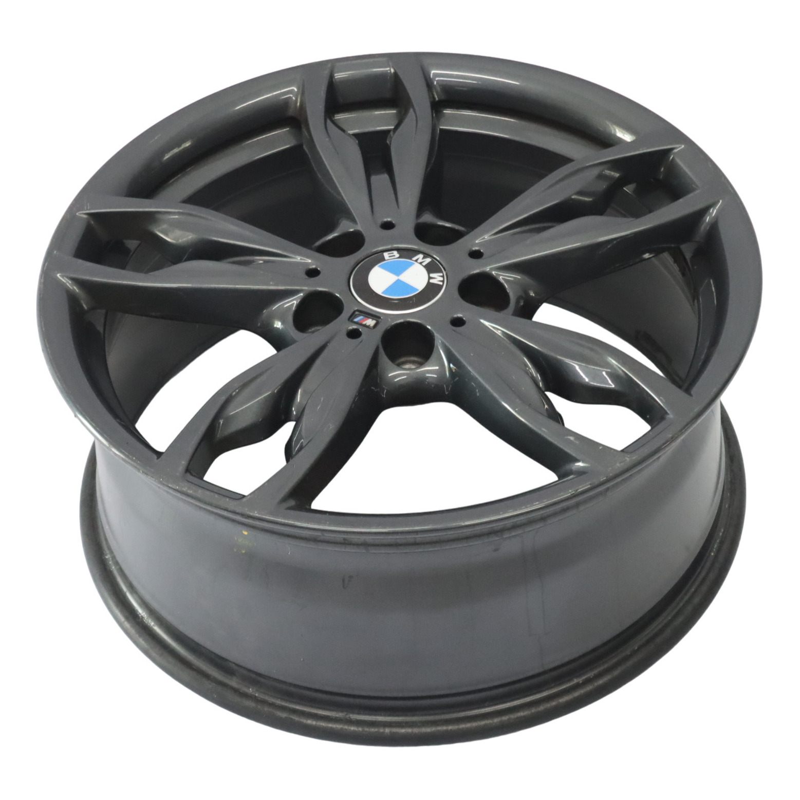 BMW F20 F21 Grey Wheel Alloy Rim M Double Spoke 436 18" 7,5J ET:45 7847413