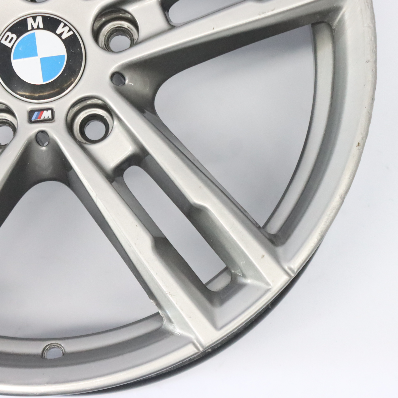 BMW F20 Front Ferric Grey Alloy Wheel Rim 18" M Double Spoke 719 7,5J 8009701