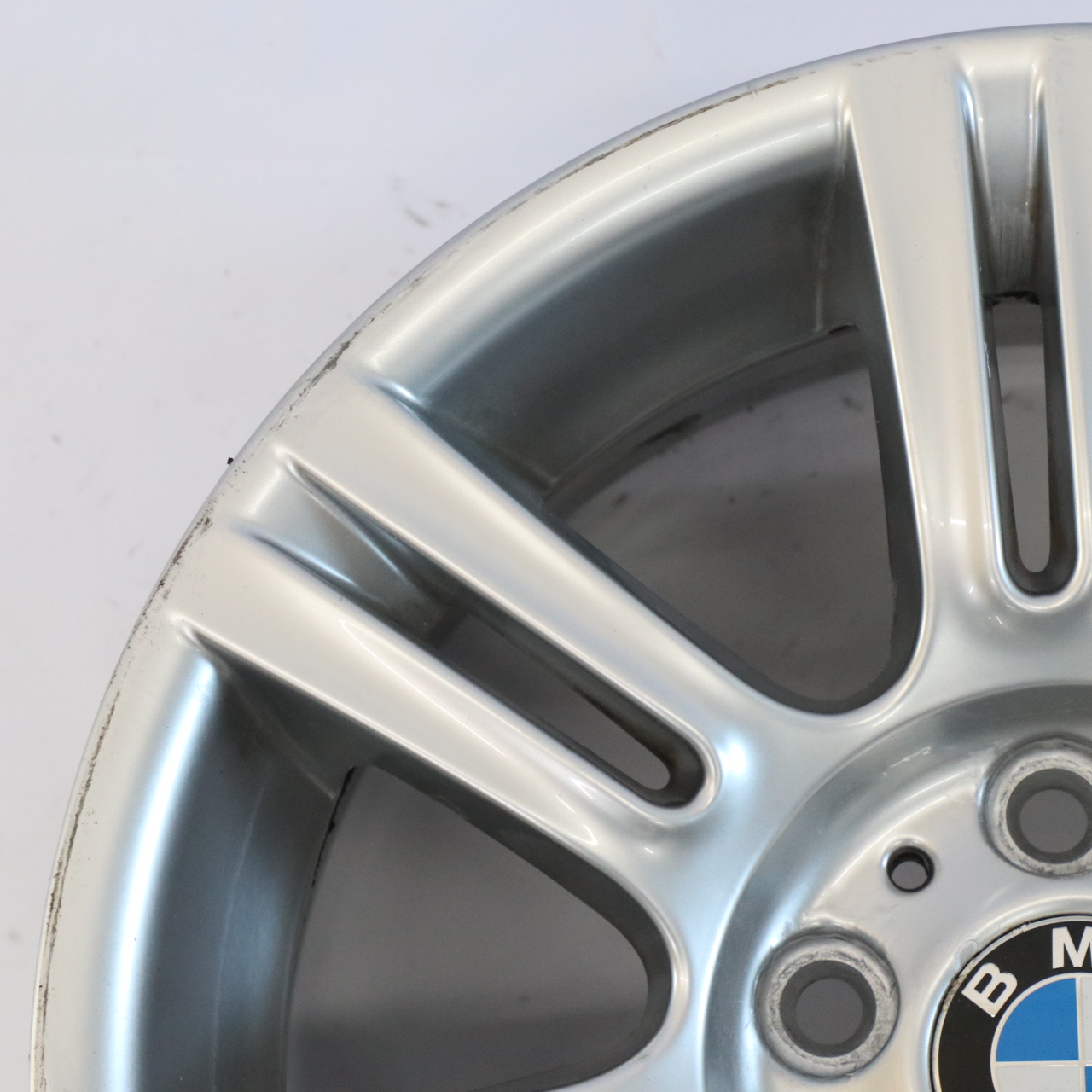 BMW 3 Series E90 E91 E92 Silver Wheel Alloy Rim M Double Spoke 194 17" ET:34 8J