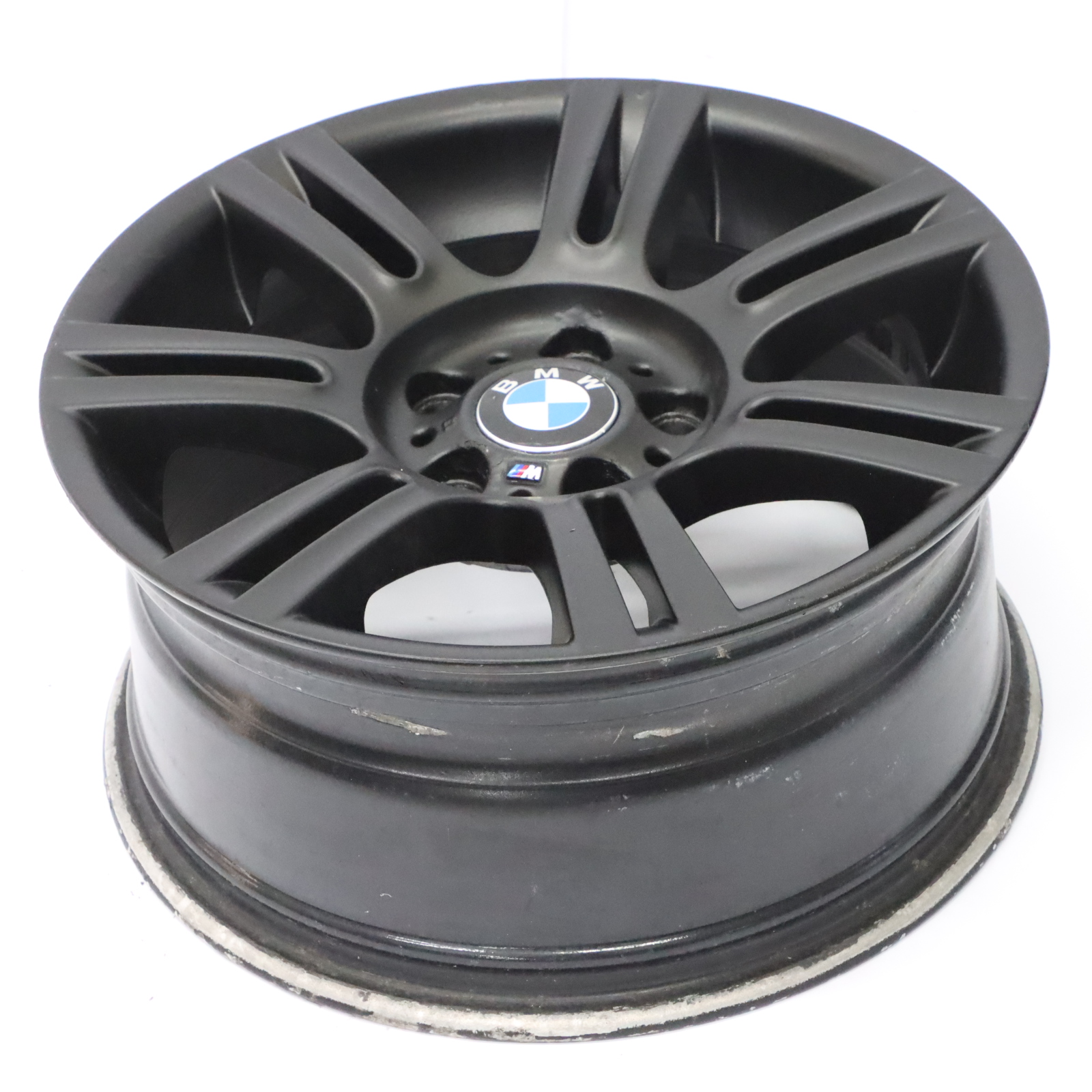 BMW E90 E91 Schwarz Alu Felge Hinten Doppelspeiche 194 17" ET:37 8,5J 8036936