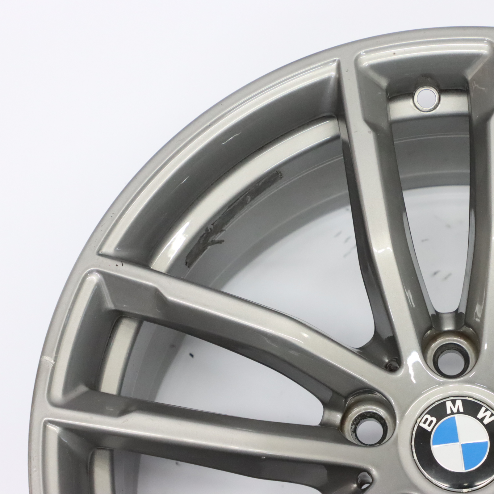 BMW G30 Jante alliage gris ferrique 18" 8J ET:30 Double rayon 662M 8093405