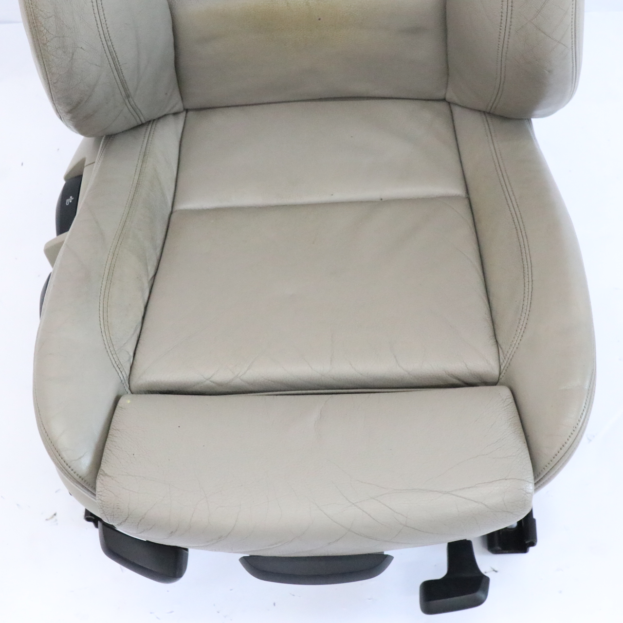 BMW E81 Vorne Rechts Sitz Beheizt Leder Boston Beige Interieur 9124310