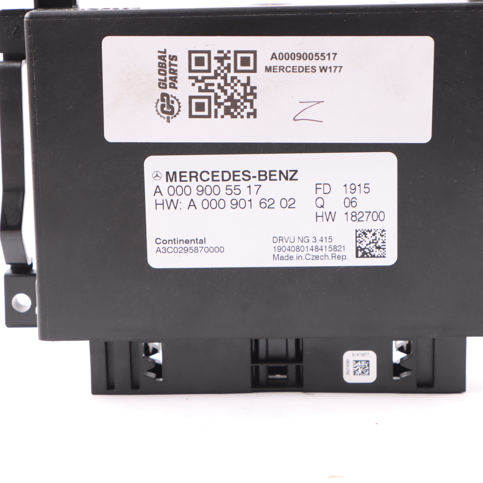 Mercedes W177 W205 W238 W257 Getriebe Steuergerät Modul ECU A0009005517