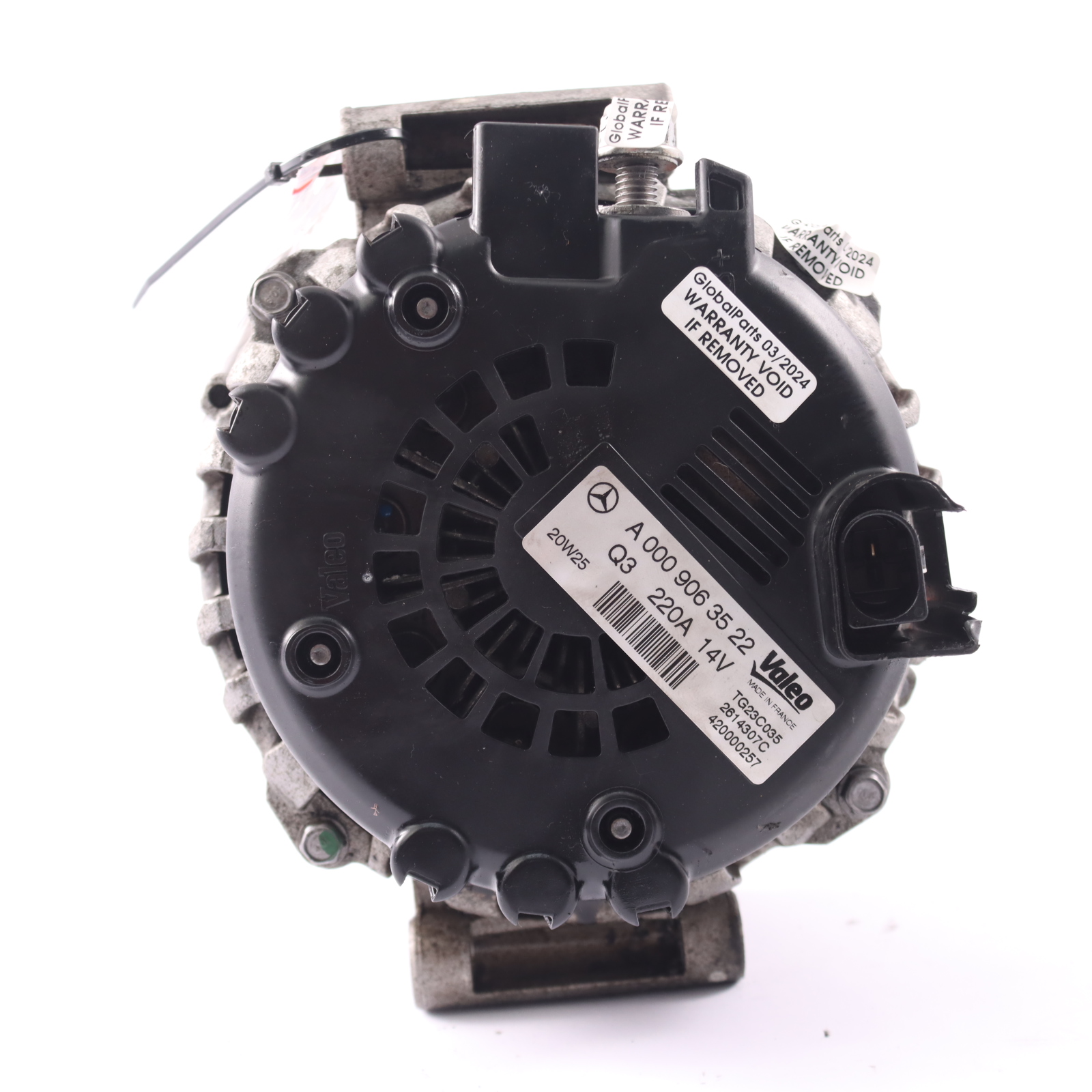 Lichtmaschine Mercedes W212 Motor Generator 220A Valeo A0009063522