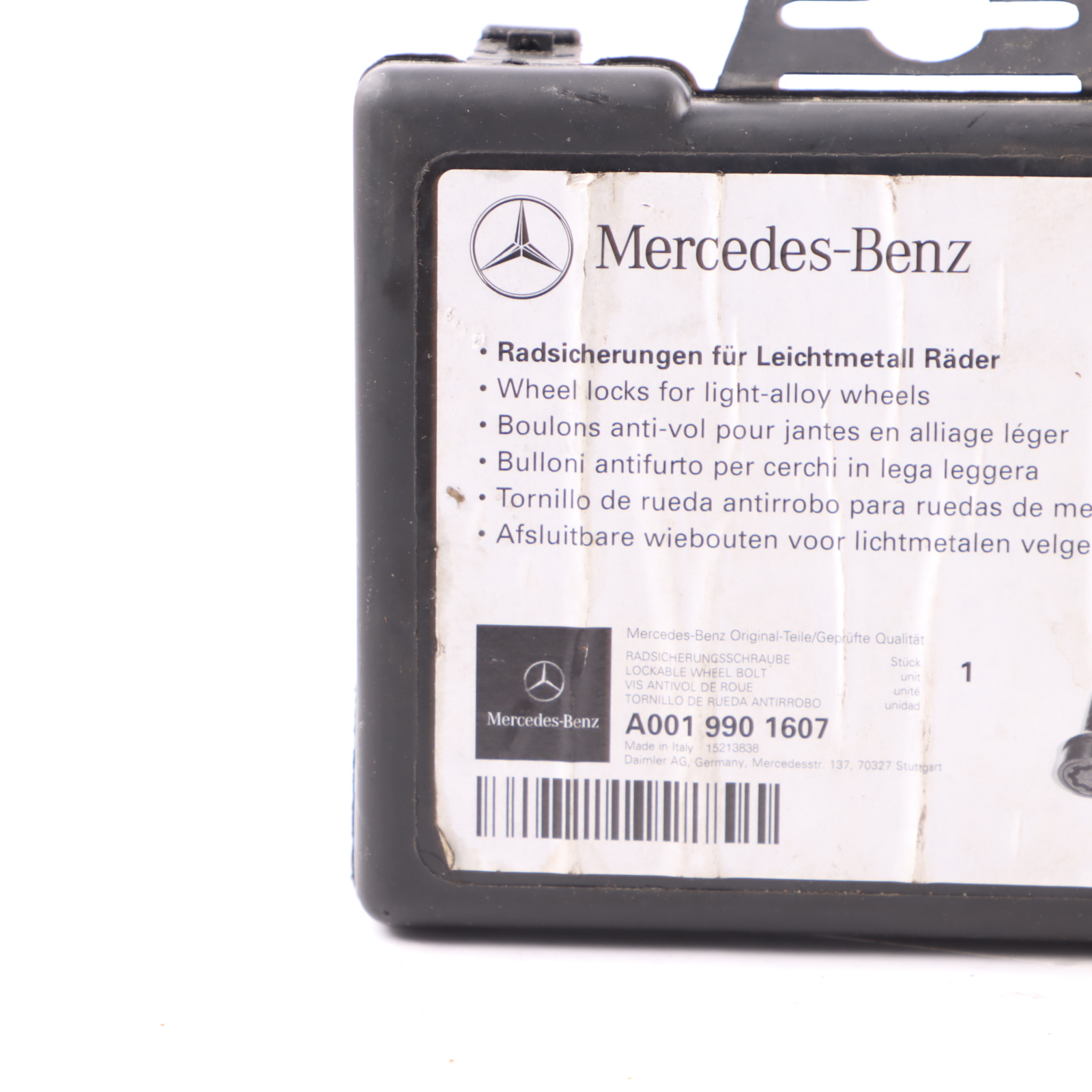 Sicher Heits Schrauben Mercedes W176 W204 W205 Radbolzen Vorne Satz A0019901607