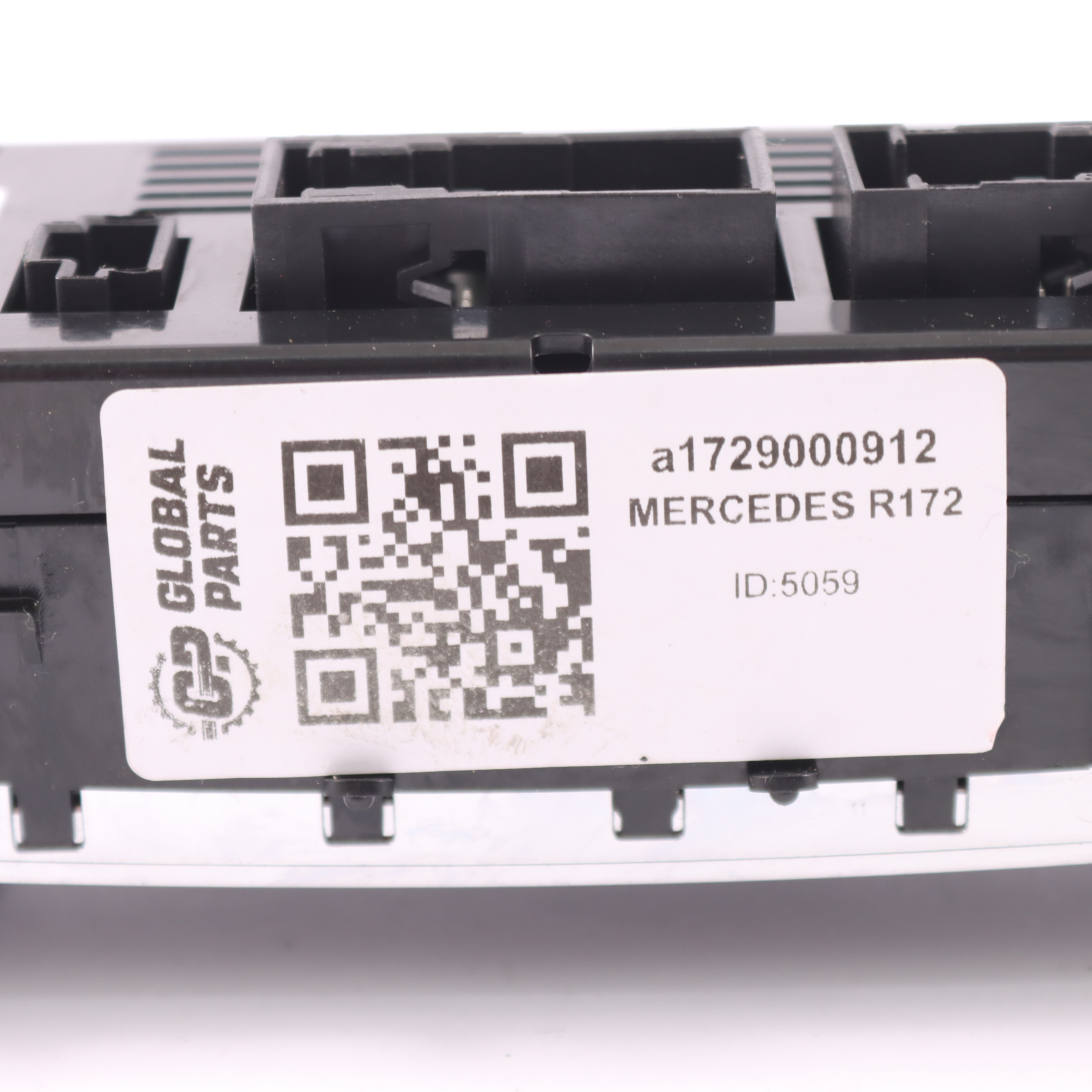 AC-Schalter Mercedes SLK R172 Klimaanlage-Heizung-Steuertafel A1729000912