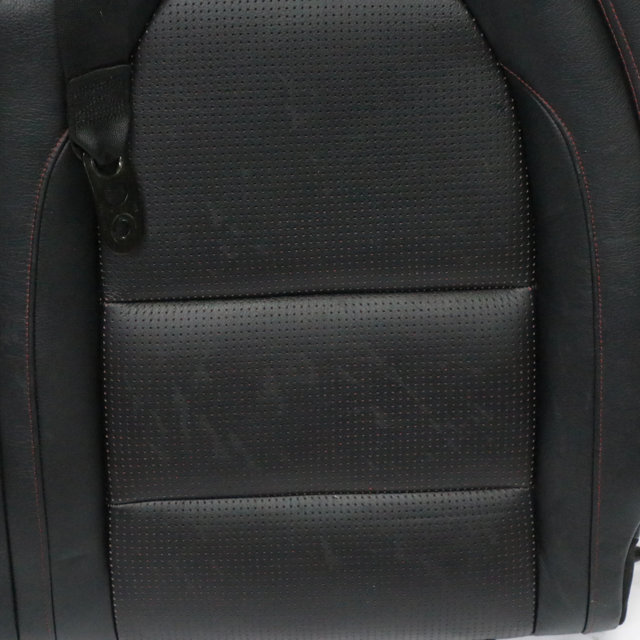 Sitzlehne Mercedes W117 W176 Hinten Links Bezug Leder AMG Schwarz