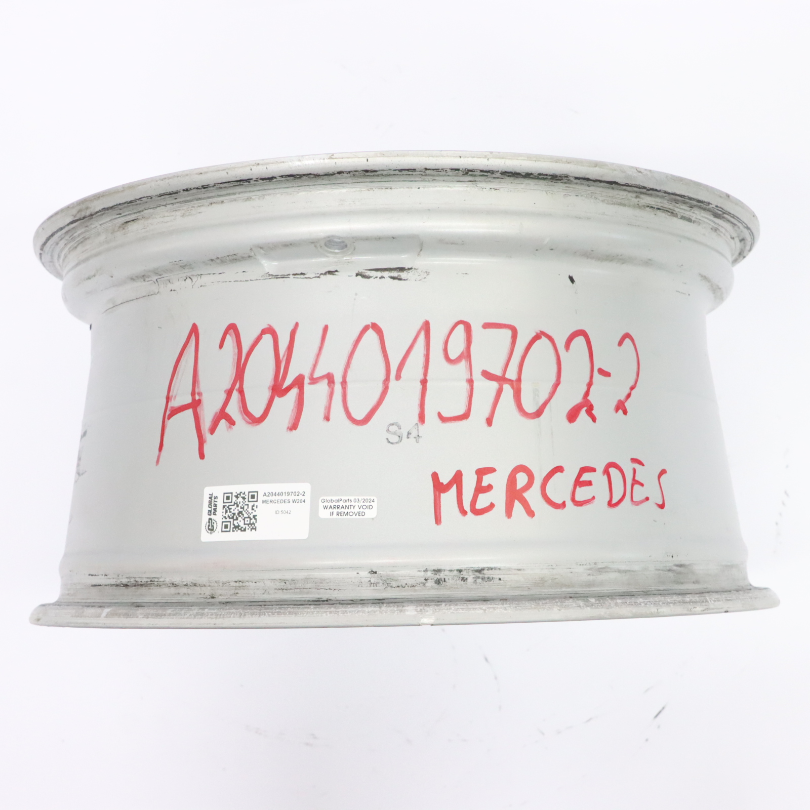 Mercedes W204 Hinter rad felge 17" 8.5J ET:58 5 Doppel speiche A2044019702