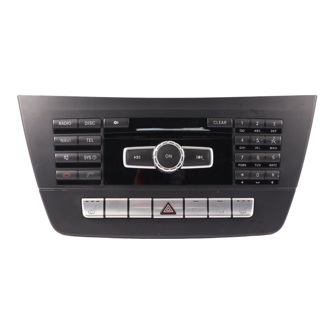 Bedienfeld Mercedes W204 Armaturenbrett Radio Sat Nav Schalterblock A2049050302