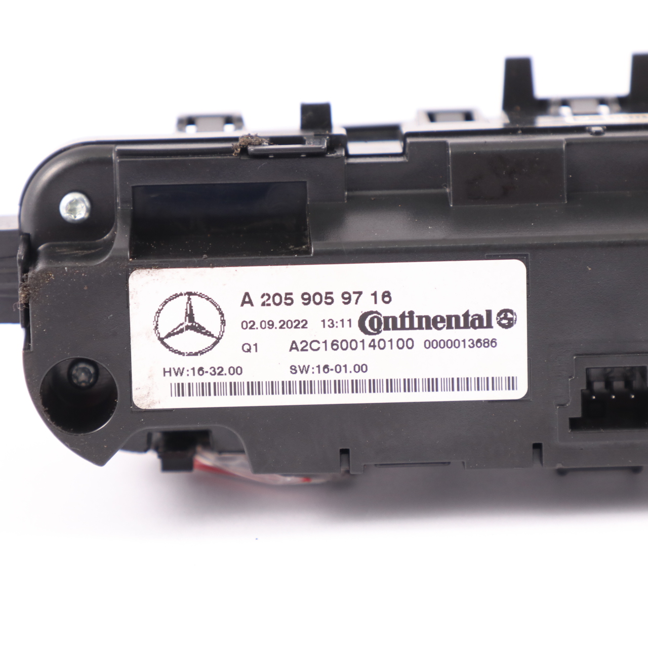 Air Conditioning Panel Mercedes W205 W247 C253 Climate Control Switch