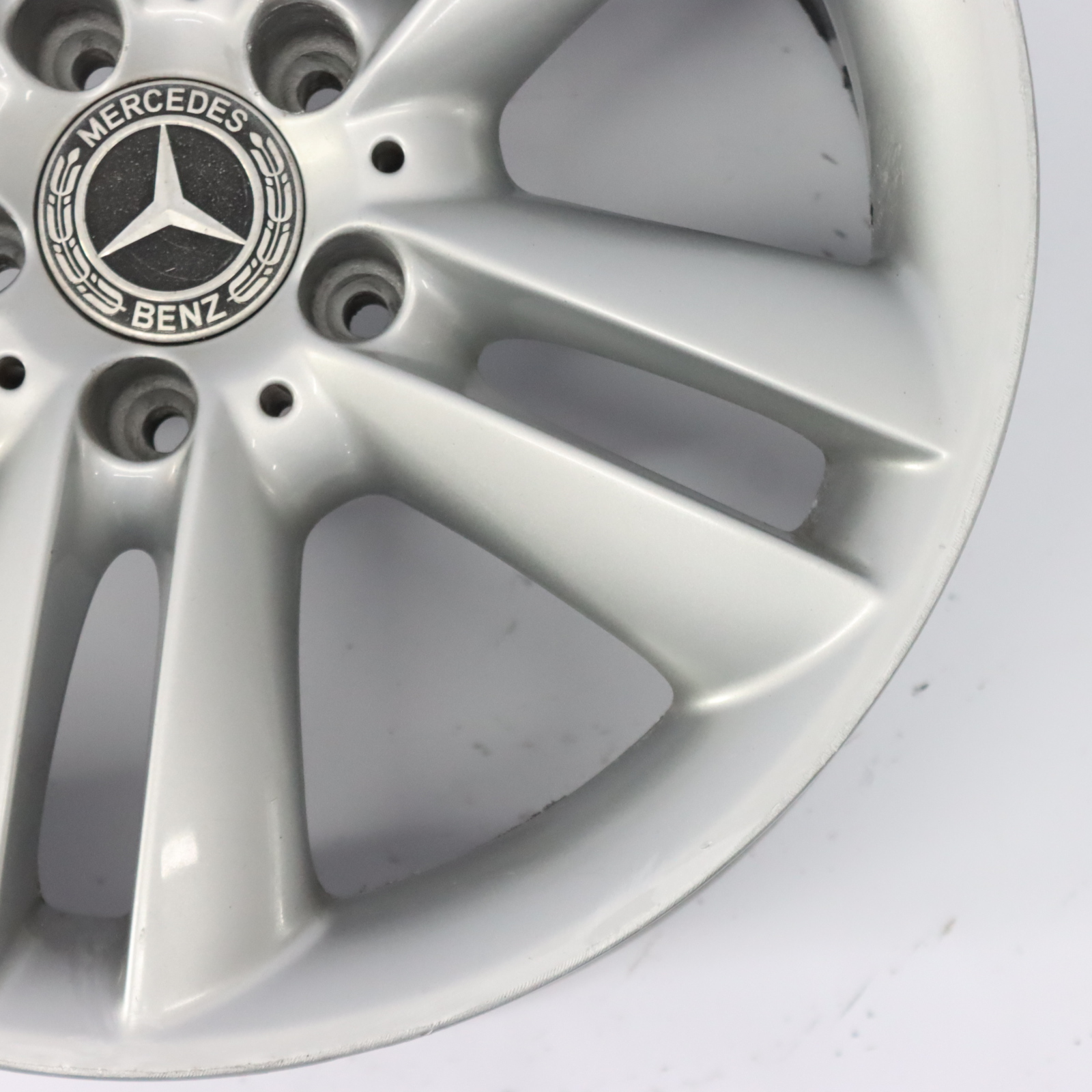 Mercedes C209 Silberne Leicht metall felge 17" 8.5J ET:30 A2094014302