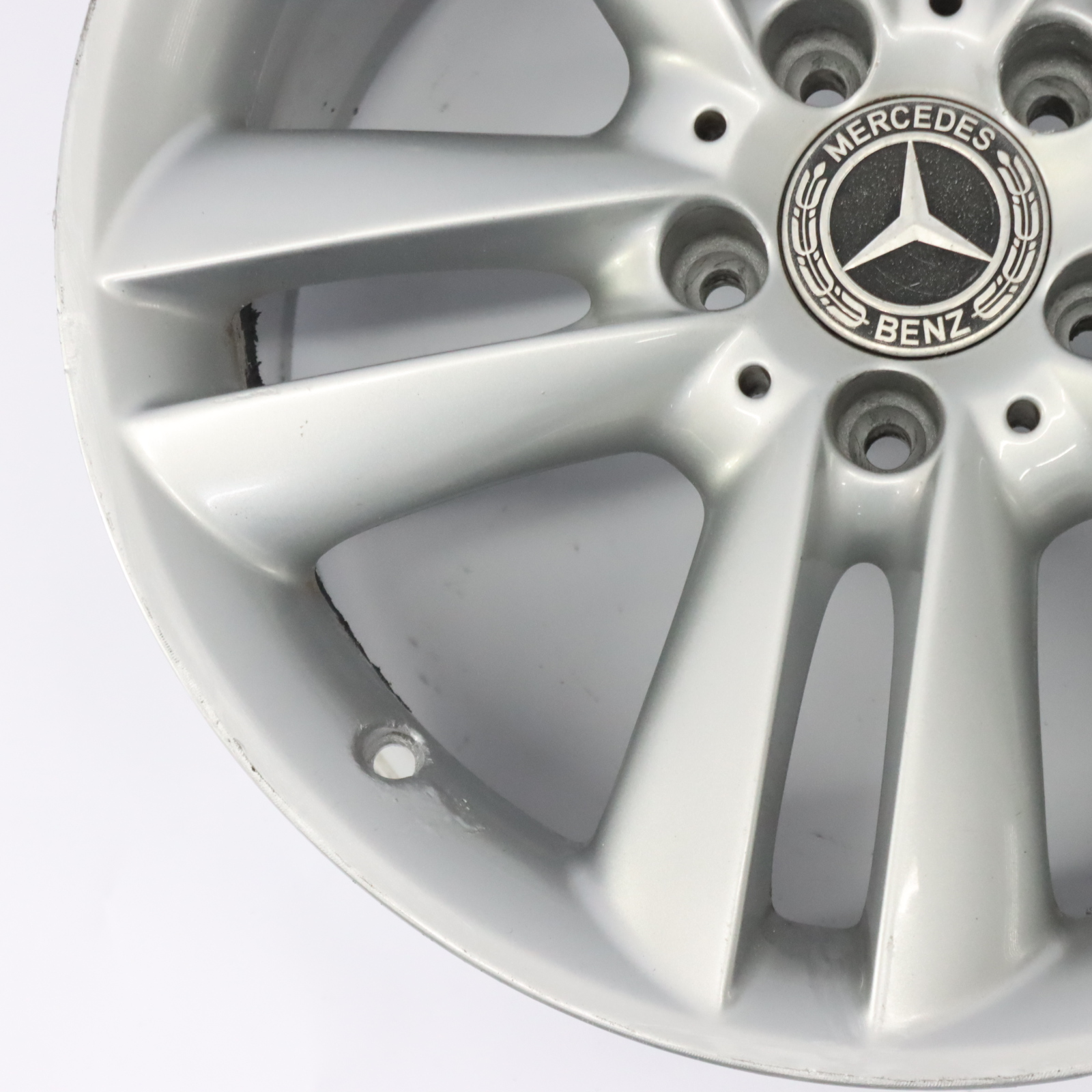 Mercedes C209 Silberne Leicht metall felge 17" 8.5J ET:30 A2094014302