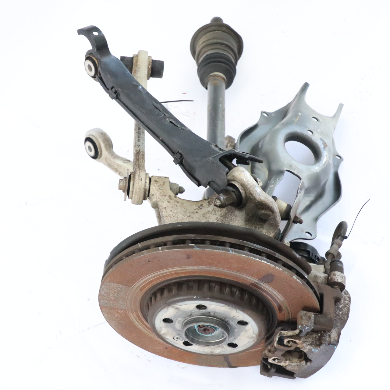 Mercedes X253 GLC 220 d Rear Right O/S Suspension Leg Brake Disc Wheel Hub