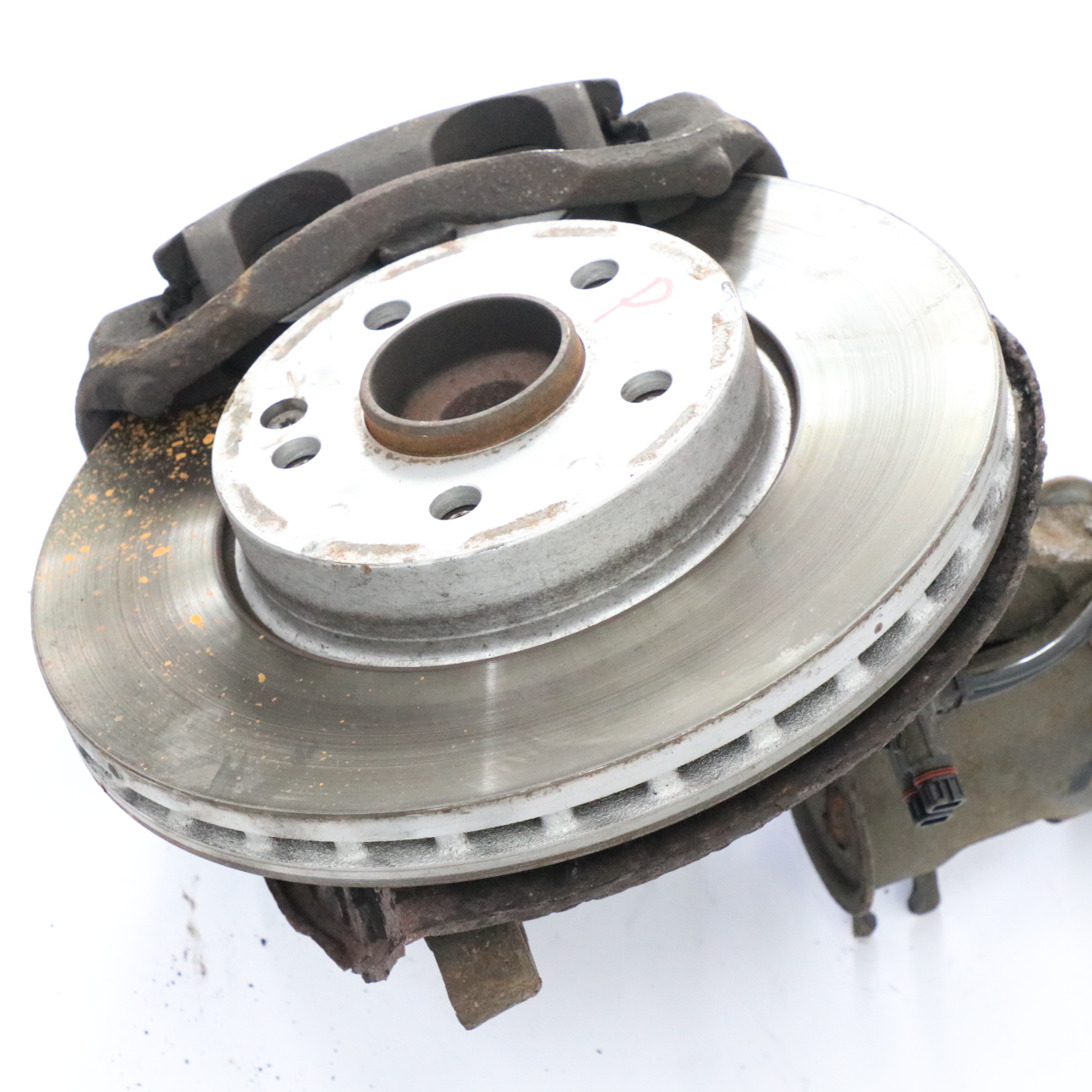 Mercedes Vito W639 Front Right O/S Suspension Leg Wheel Hub Brake Disc Caliper