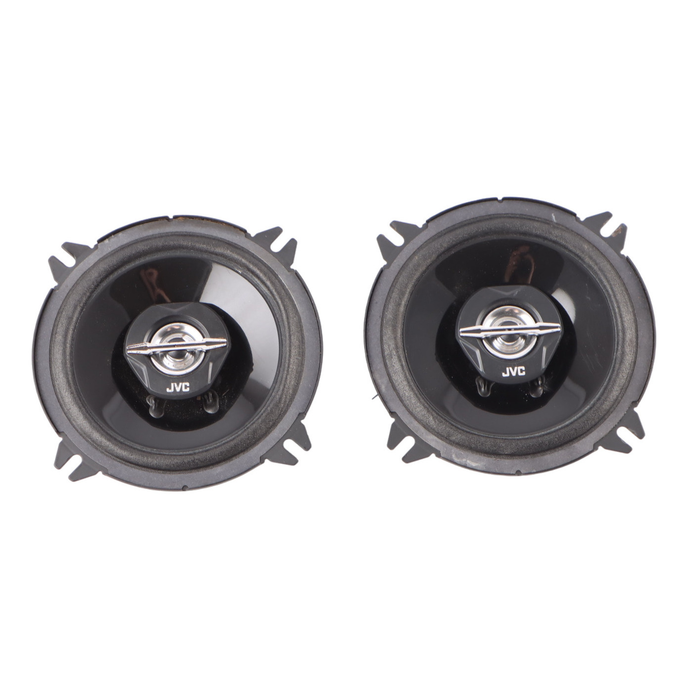 Genuine JVC CS-J520X Stereo Coaxial Dual Cone Audio Speaker Set 250W