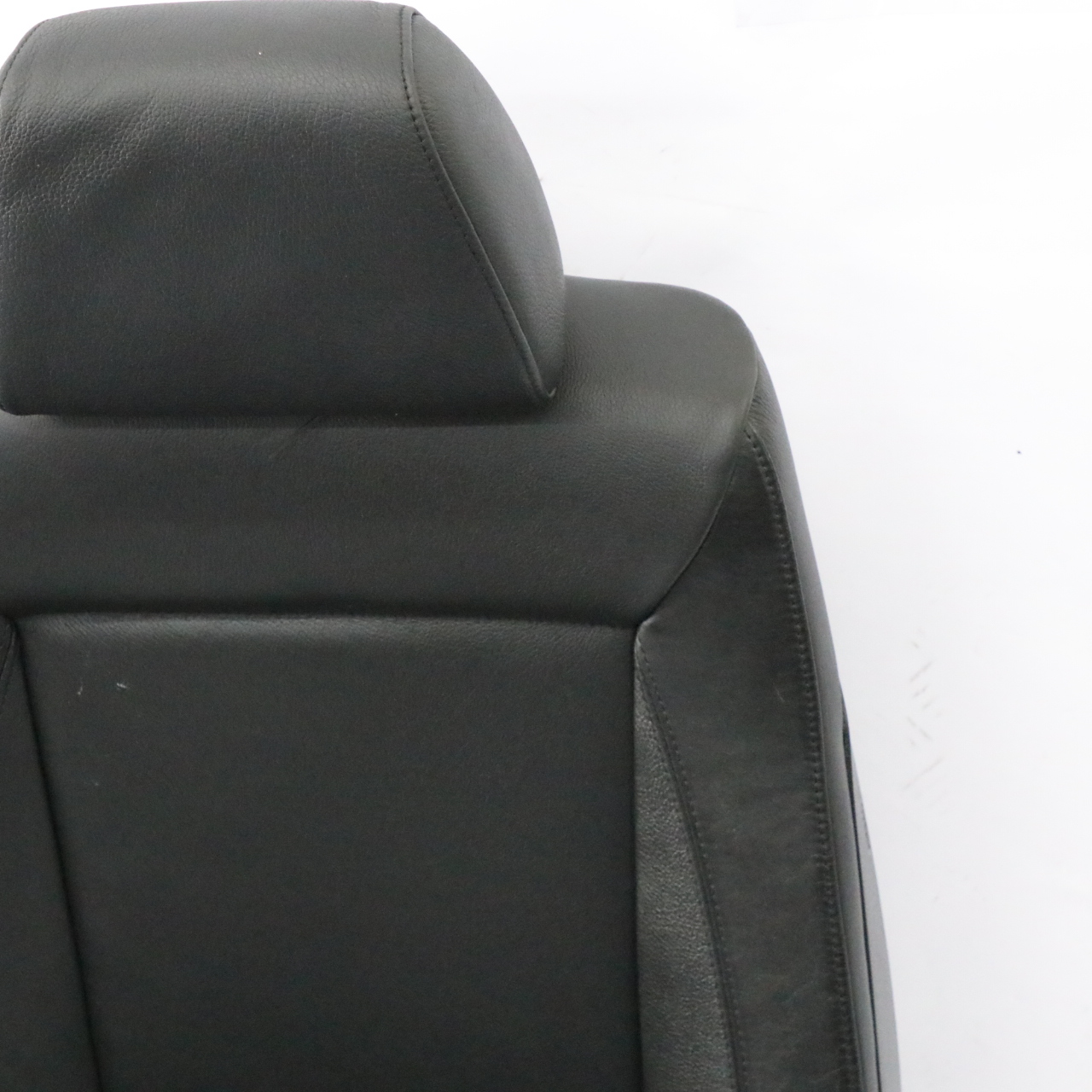 BMW 1er E87 LCI Schwarz Leder Interieur Sitze mit Airbag und Türkarten