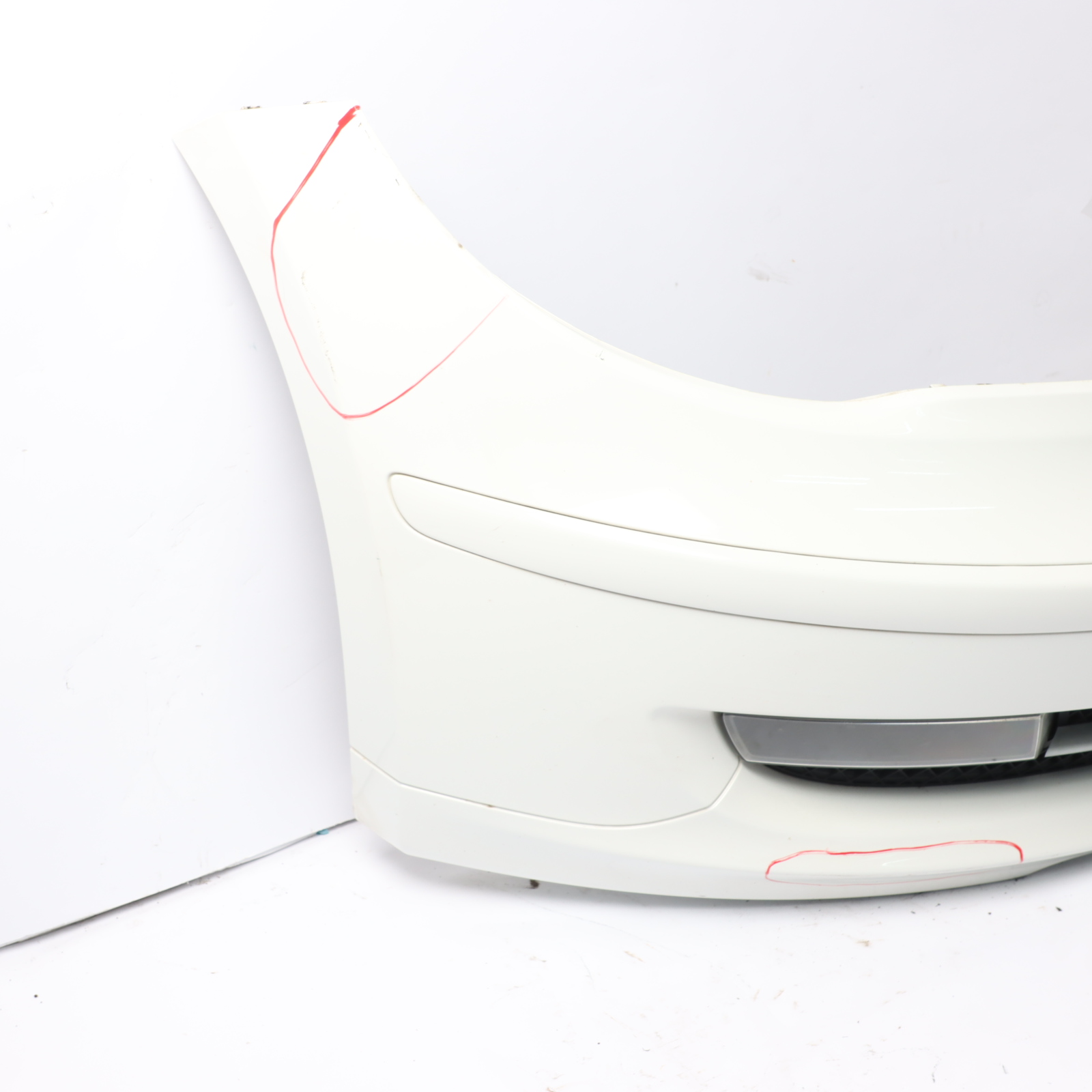 BMW E81 E87 LCI Complete Front Bumper Trim PDC Alpinweiss White 3 - 300