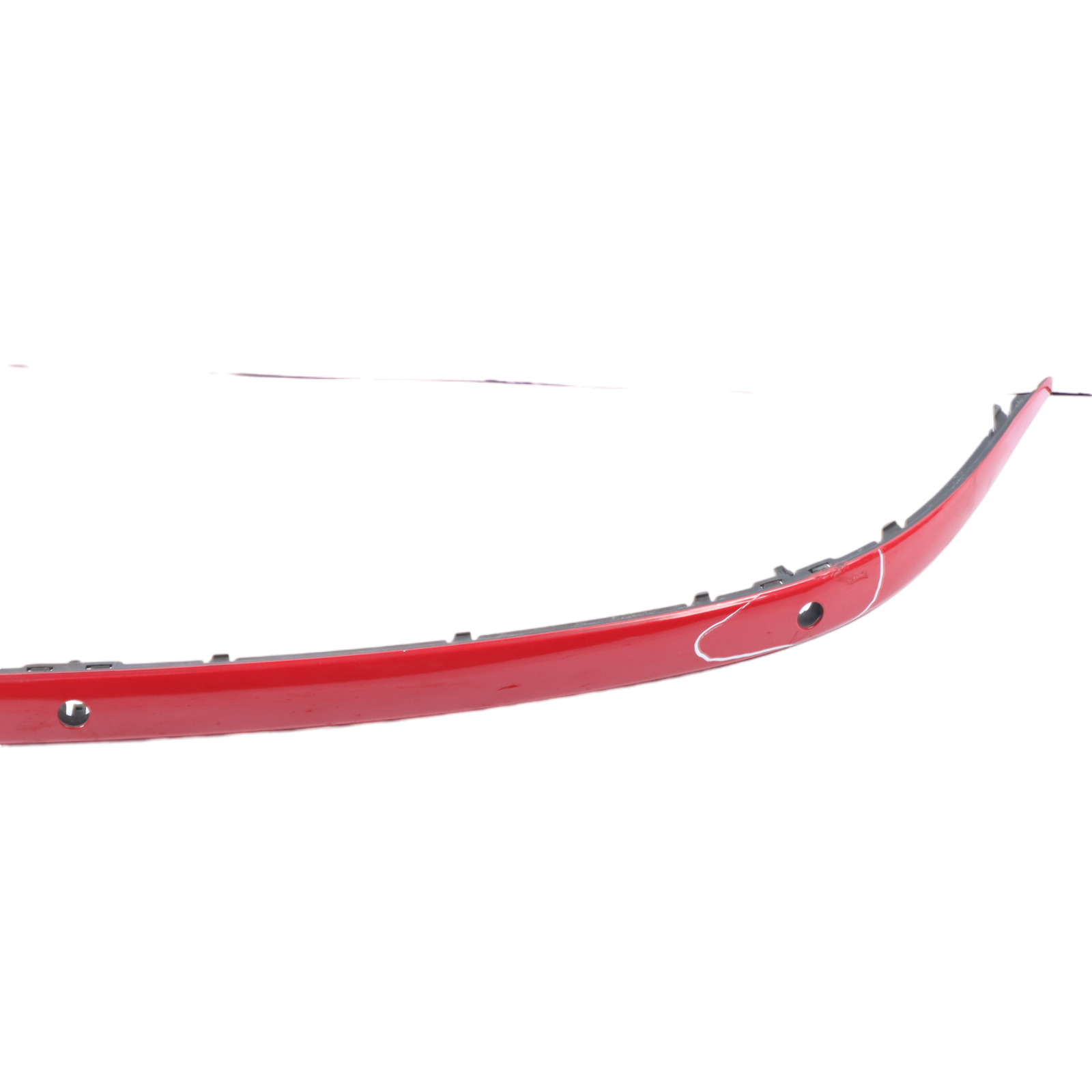 Rear Bumper Strip BMW E81 E87 LCI Protective Trim Panel PDC Karmesinrot Red A61