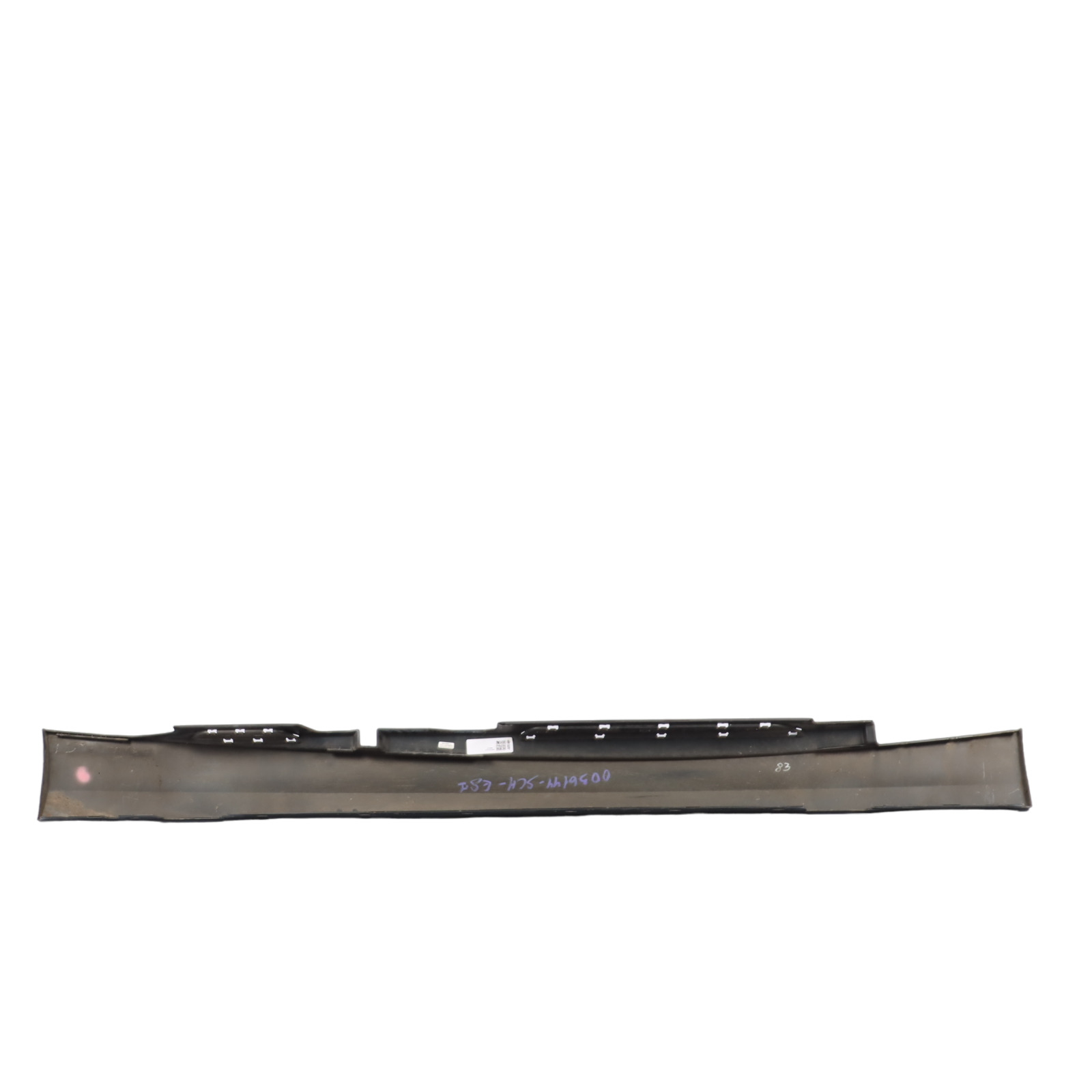 BMW 1 E87 LCI Sill Strip Side Skirt Right O/S Schwarz 2 Black - 668