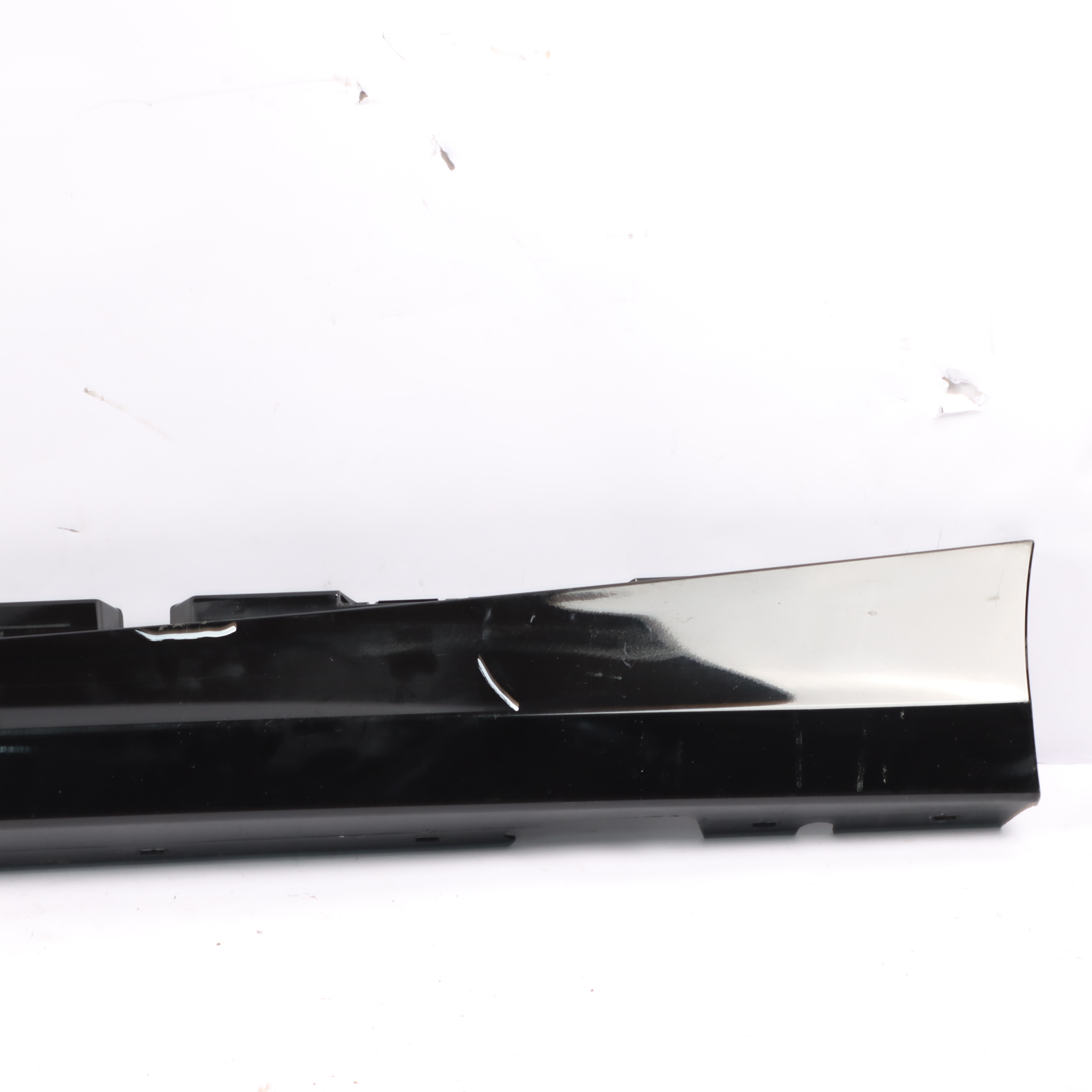 BMW 1 E87 LCI Sill Strip Side Skirt Right O/S Schwarz 2 Black - 668