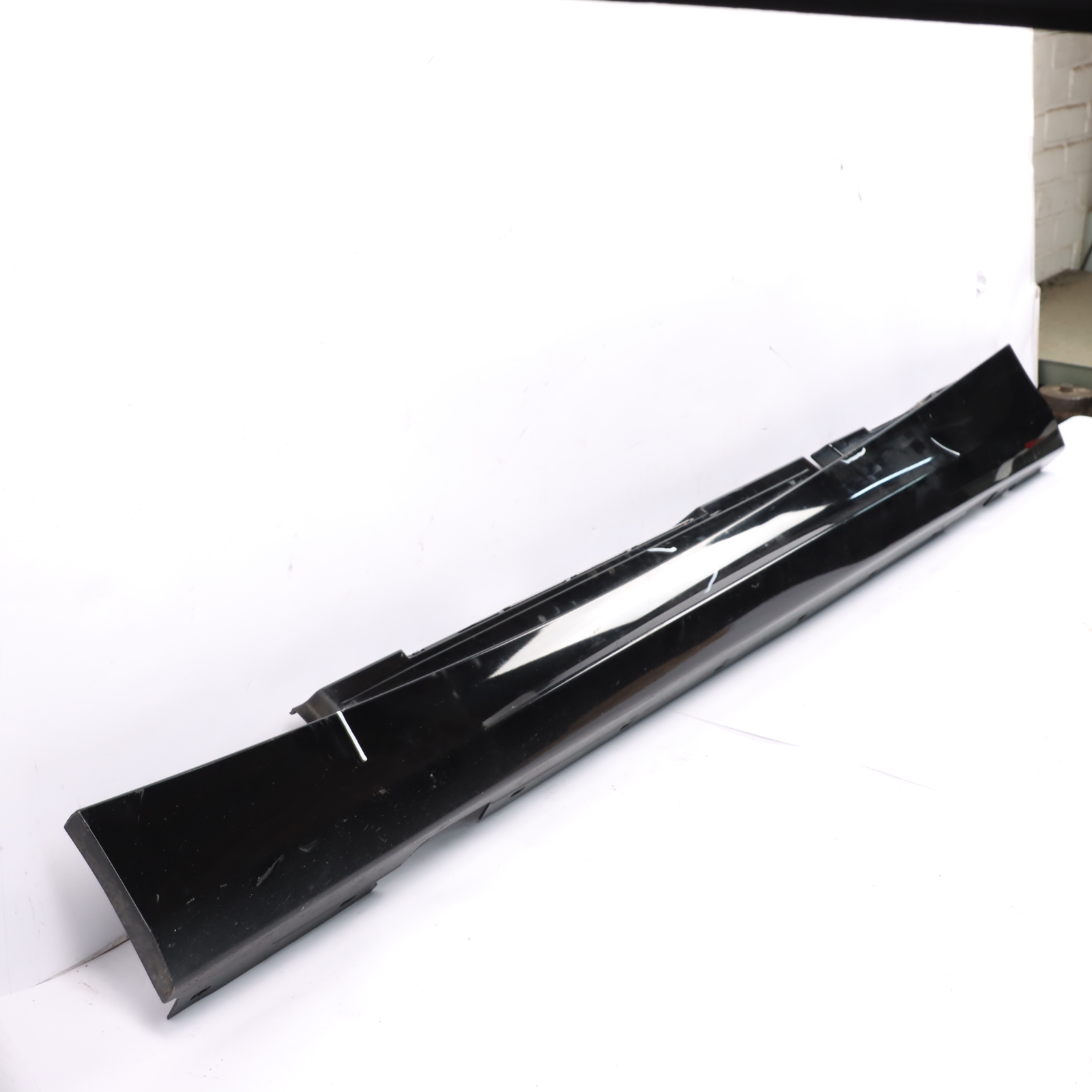 BMW 1 E87 LCI Sill Strip Side Skirt Right O/S Schwarz 2 Black - 668