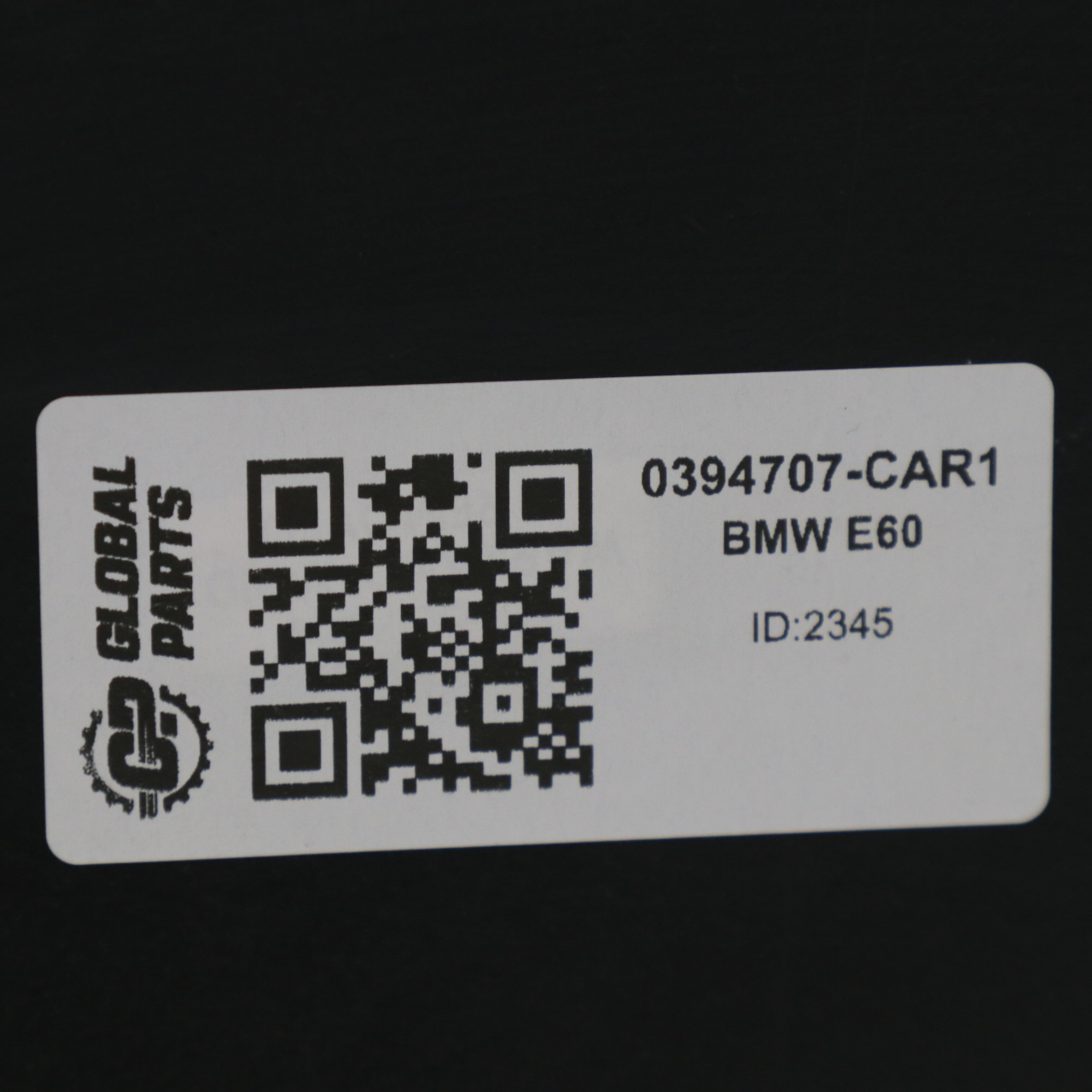 BMW E60 Zderzak Tylny M-Pakiet PDC Carbonschwarz Czarny Metalik - 416