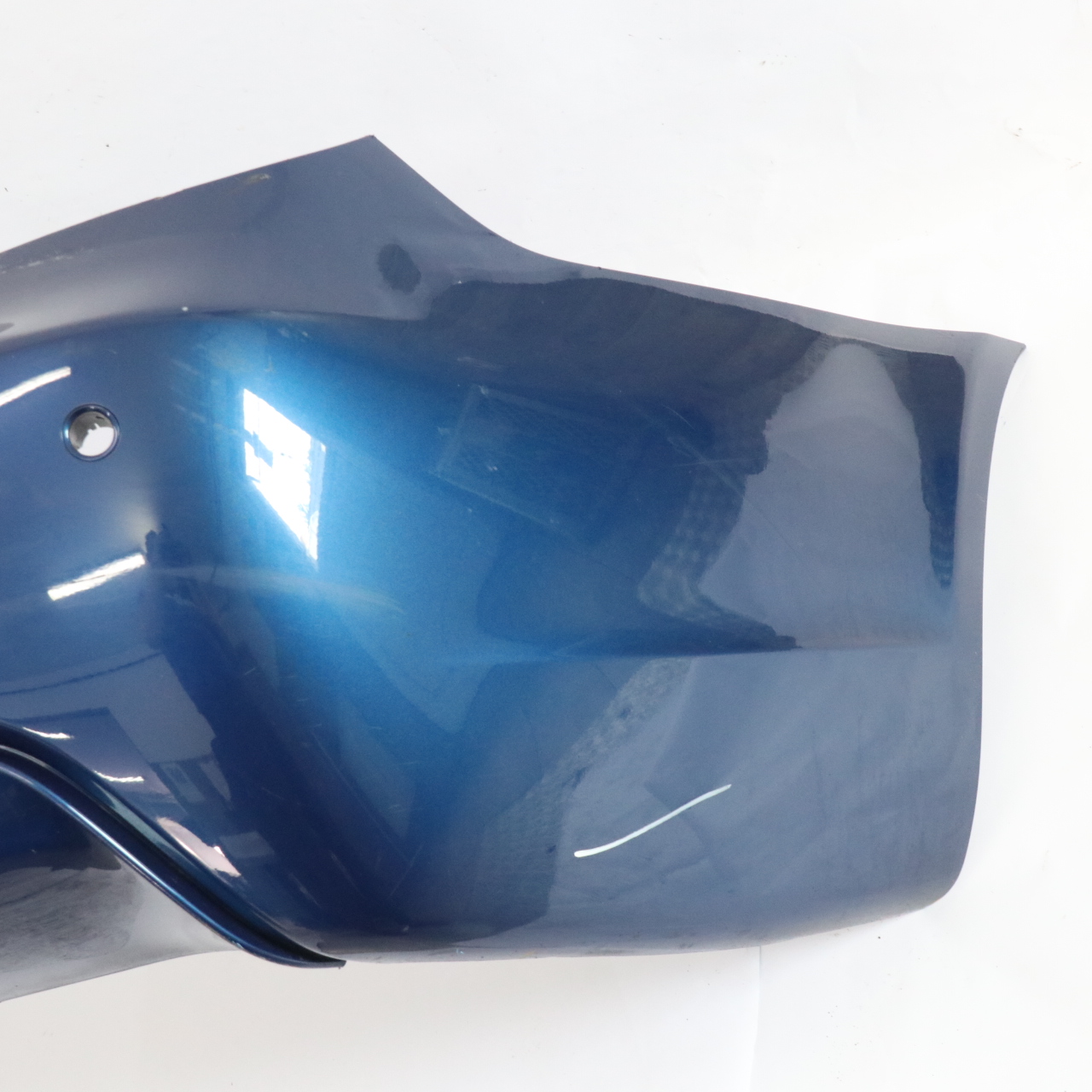 BMW E60 Zderzak Tylny M-Pakiet PDC Le Mans Blue Niebieski Metalik - 381