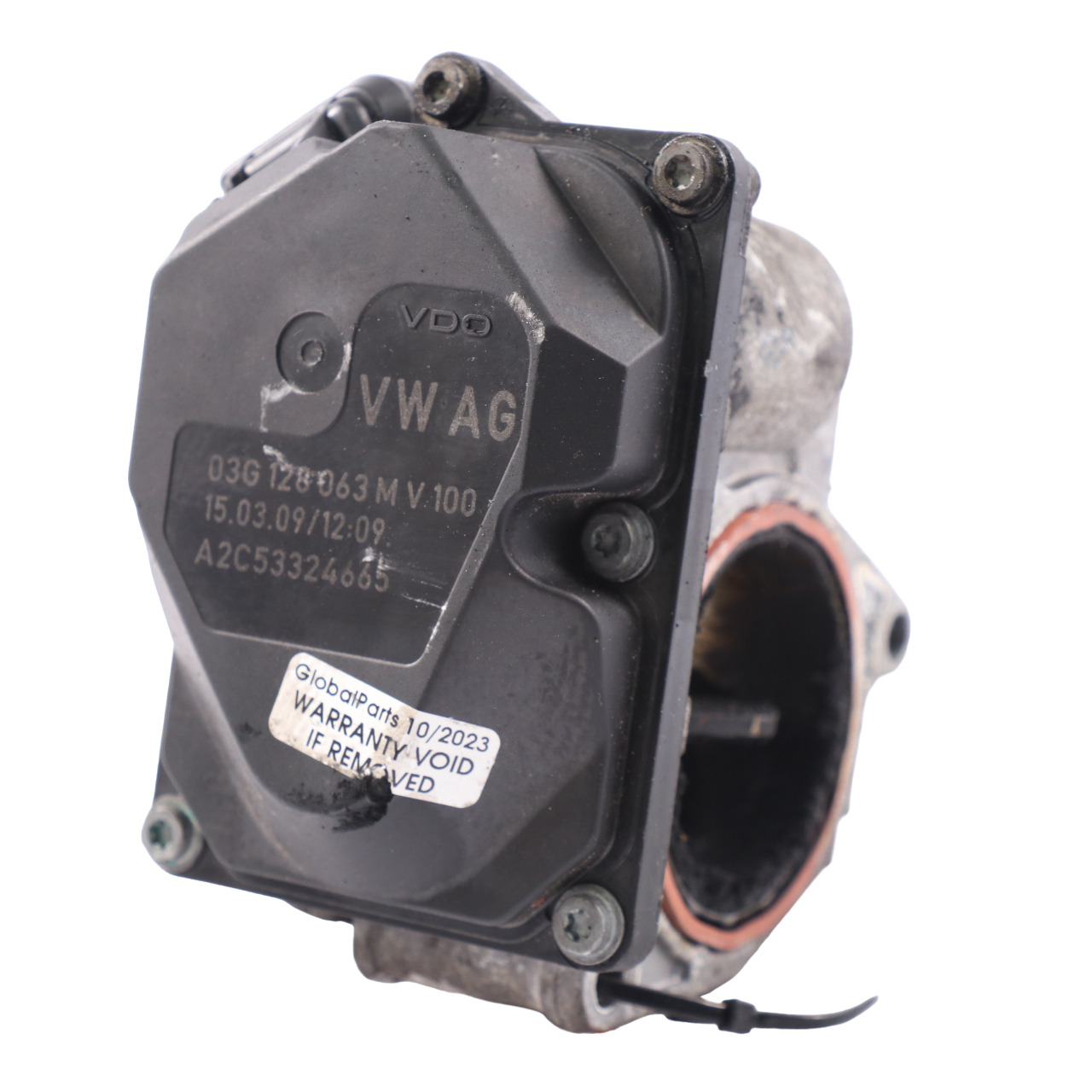 VW Volkswagen Touran 2.0 TDI BKD Drosselklappengehäuse Ventilklappe 03G128063M