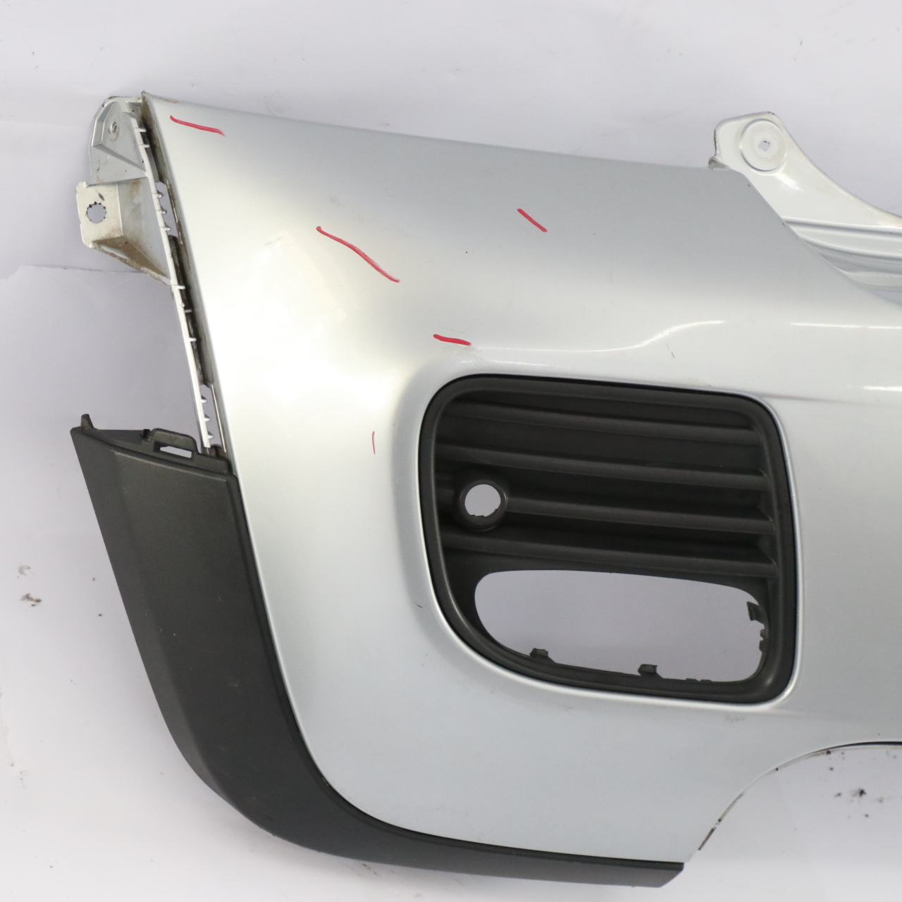 Mini Cooper S R56 R57 Rear Bumper Trim JCW PDC Pure Silver Metallic - 900