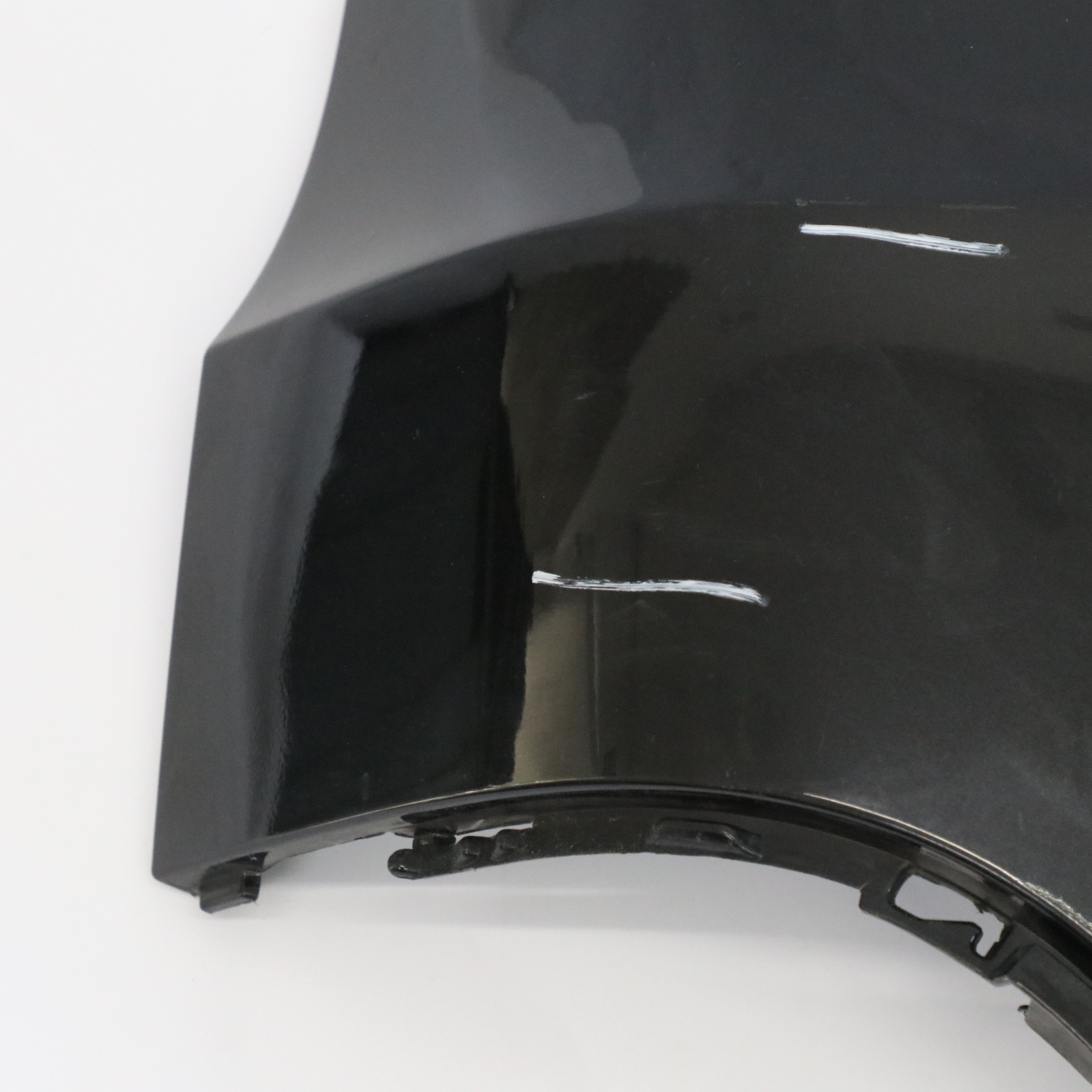 £BMW X5 E70 Bumper Corner Rear Right O/S Trim Cover Side Black Sapphire - 475